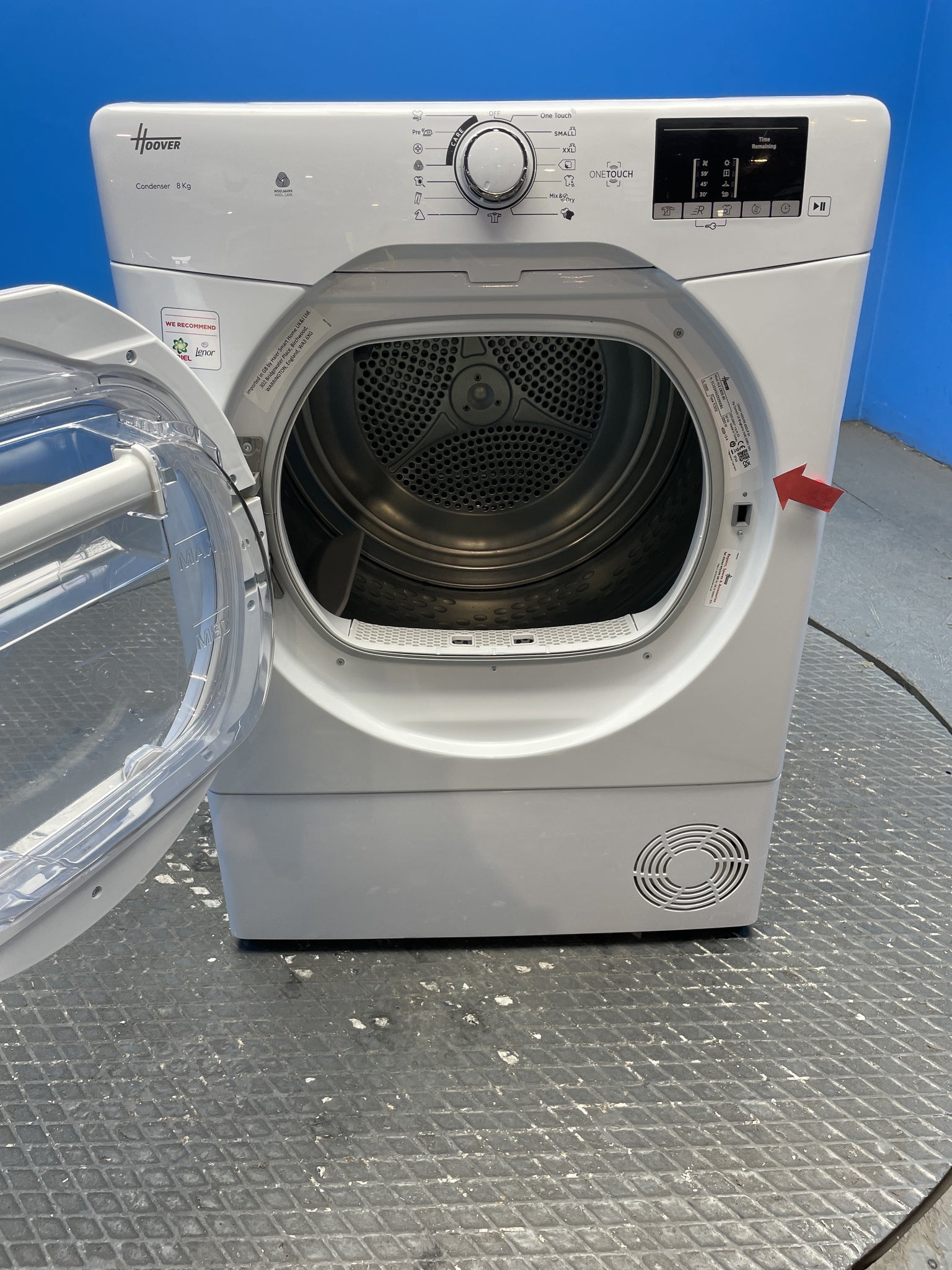Hoover HLEC8DE 8kg Condenser Tumble Dryer