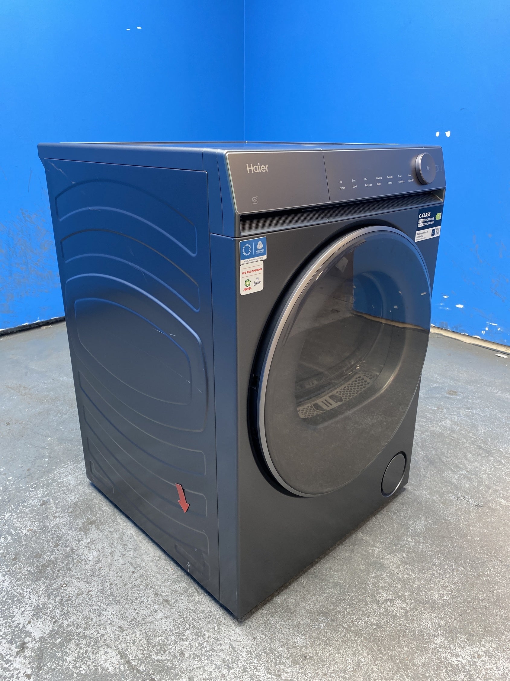 #GRC-144-956 - Haier X Series 7 HD90-C367GU1 9kg Heat Pump Tumble Dryer