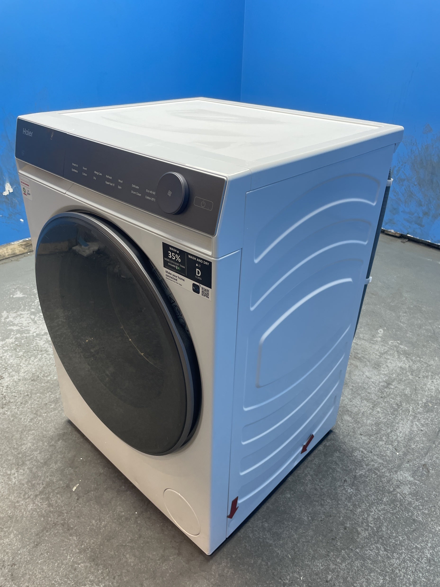 #GRC-159-858 - Haier X Series 7 HWD90-B14367U1 9kg/6kg 1400rpm Washer Dryer