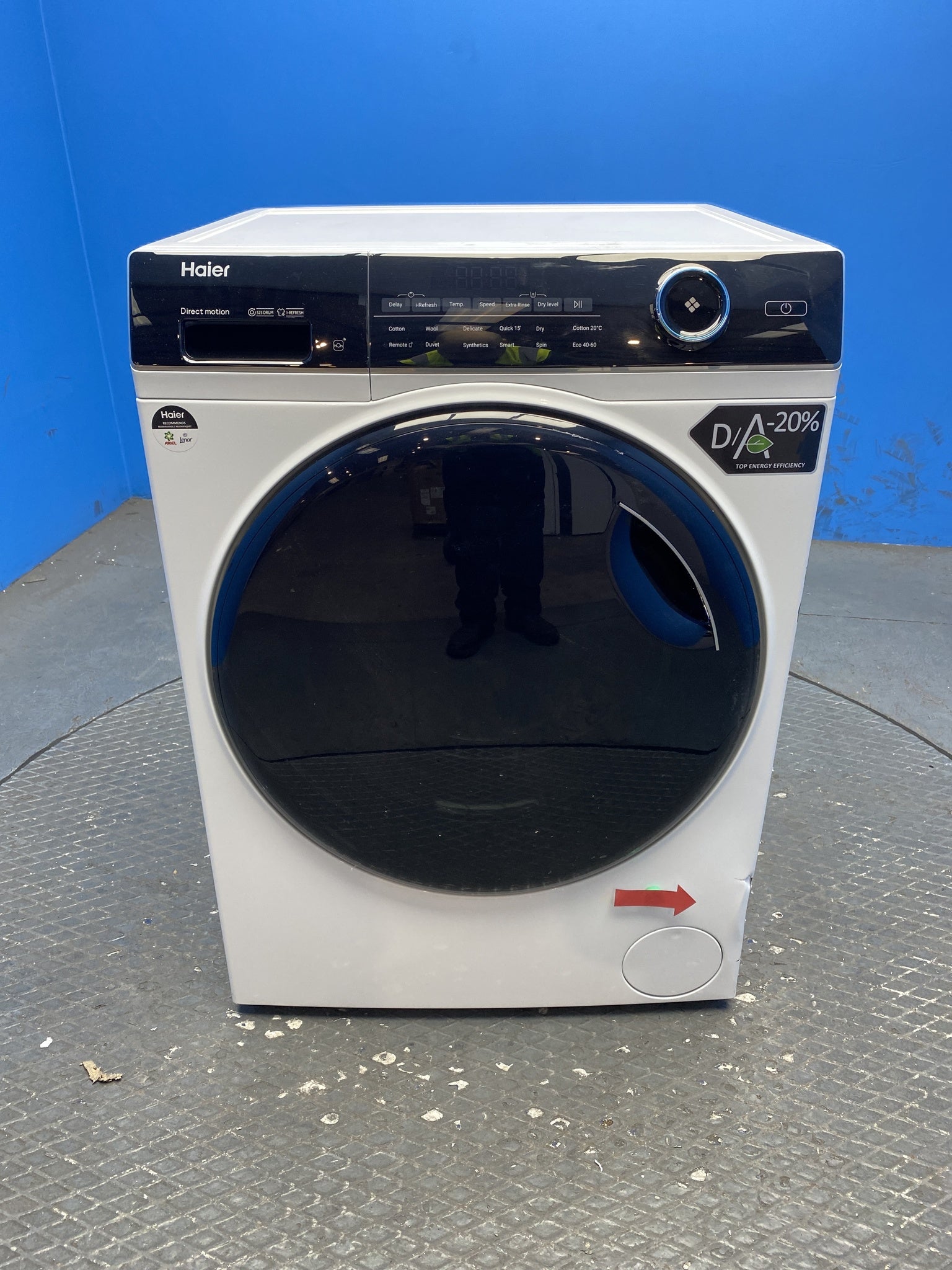 Haier I-Pro Series 5 HWD80-B14959NU1 8/6 kg 1400rpm Washer Dryer