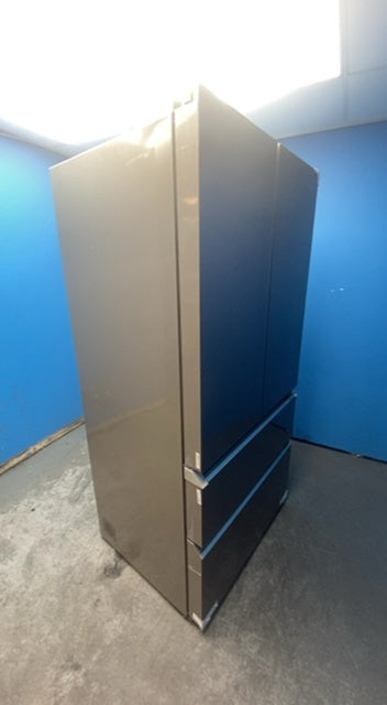 #GRC-163-403 - Haier 90.5cm French Door Fridge Freezer – 703L, Sapphire Glass, Total No Frost