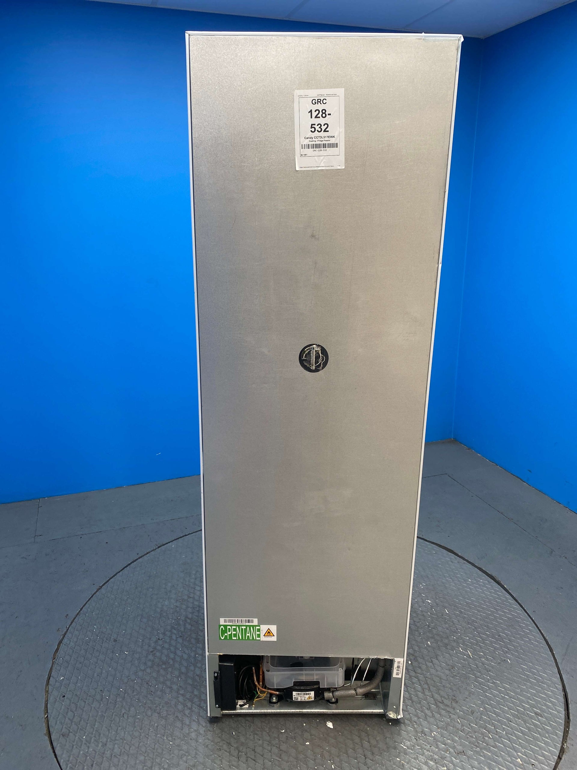 Candy CCT3L517EWK 252 Litre Combi Fridge Freezer