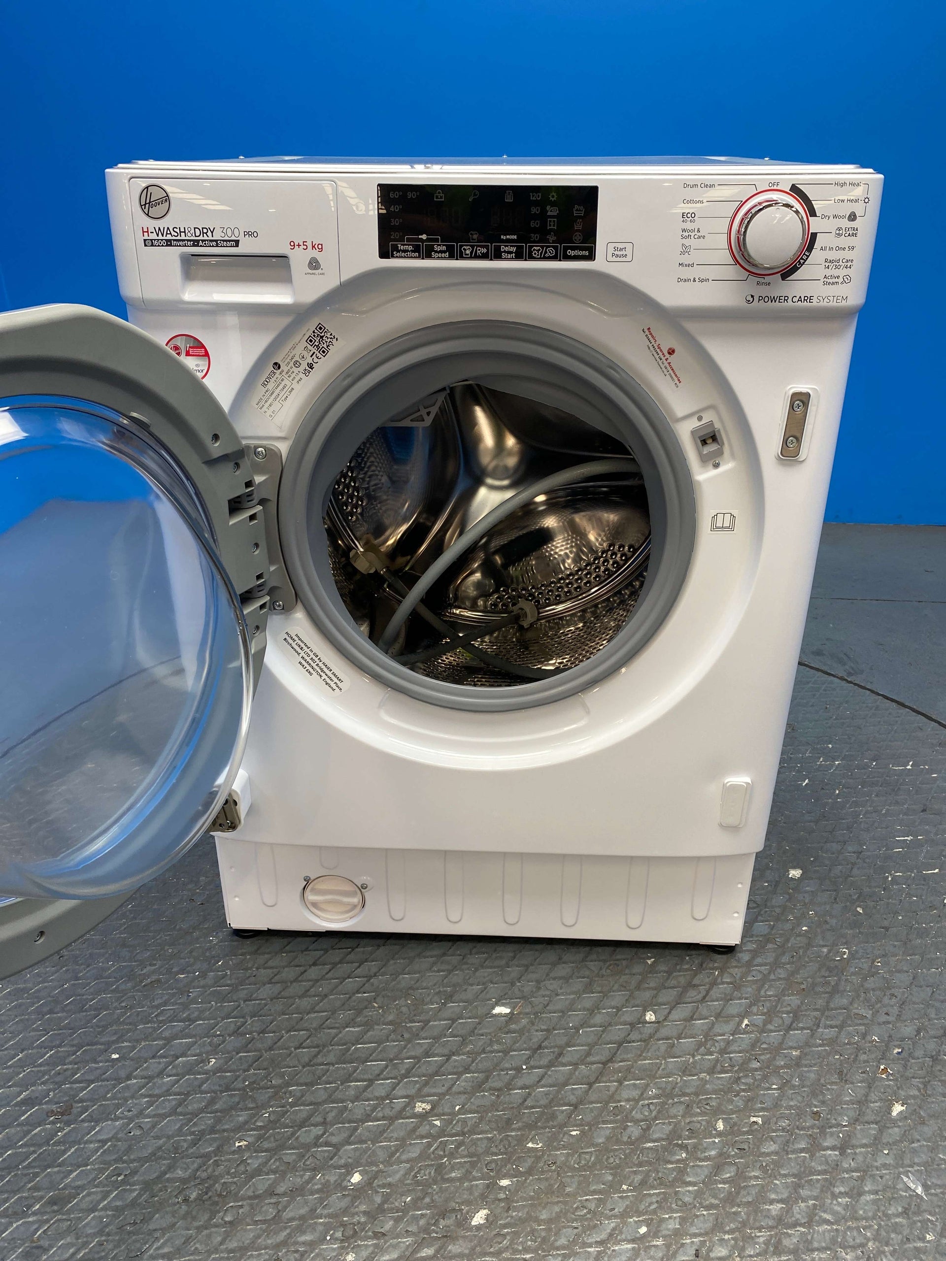 Hoover HBDOS695TAMSE Integrated 9kg / 5 kg 1600 Spin Washer Dryer