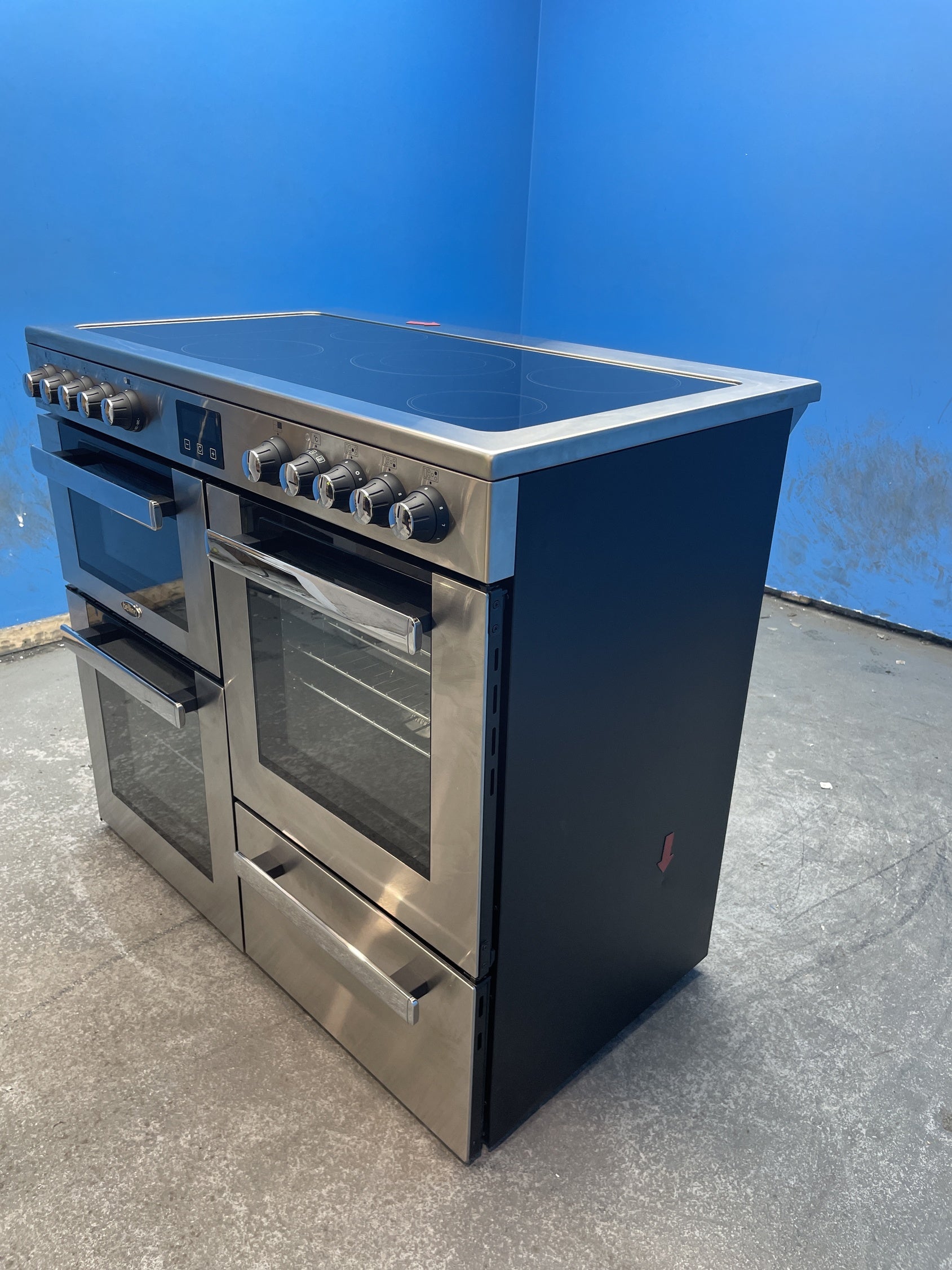 #GRC-159-139 - Belling Cookcentre 100E 100cm Ceramic Range Cooker
