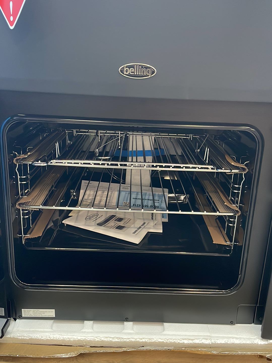 #GRC-164-287 - Belling Farmhouse 110Ei 110cm Electric Range Cooker – 5 Zone Induction Hob, AirFry Function, Anthracite