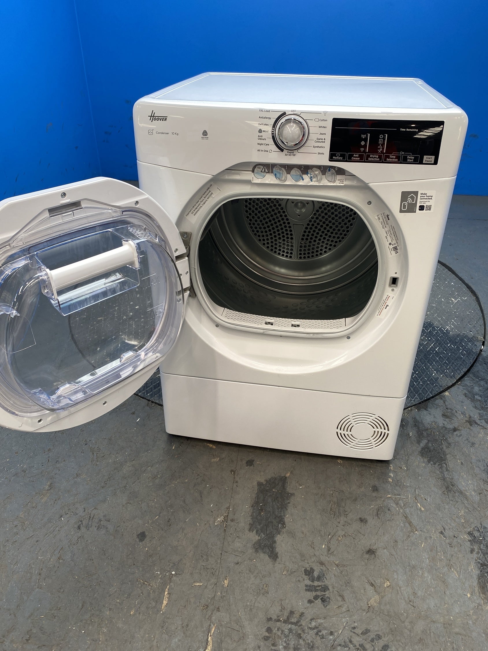 #GRC-155-776 - Hoover HRE C10TE-80 10kg Condenser Tumble Dryer