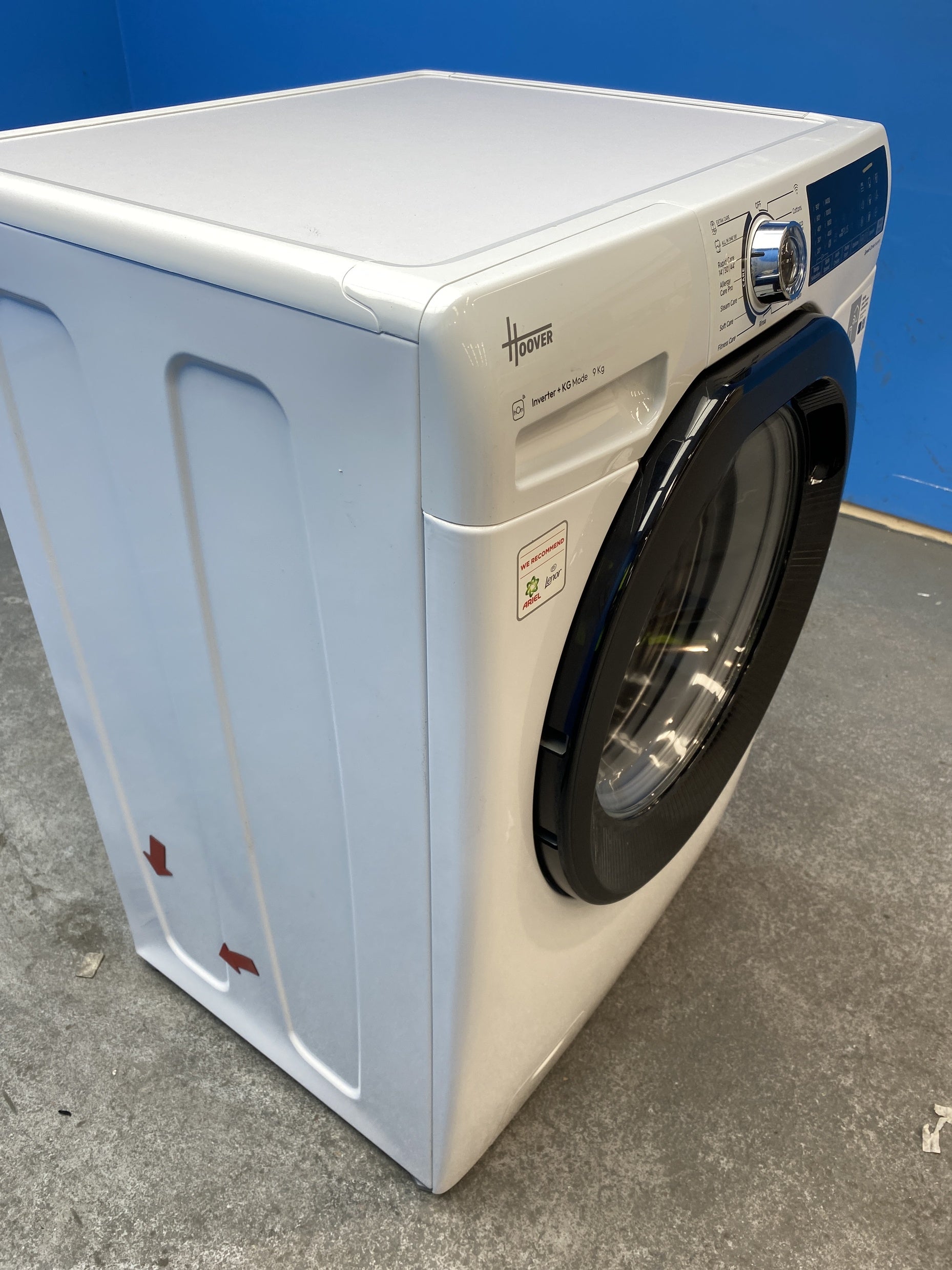 #GRC-157-933 - Hoover H3WPS496TAMB6 9kg 1400 Spin Washing Machine