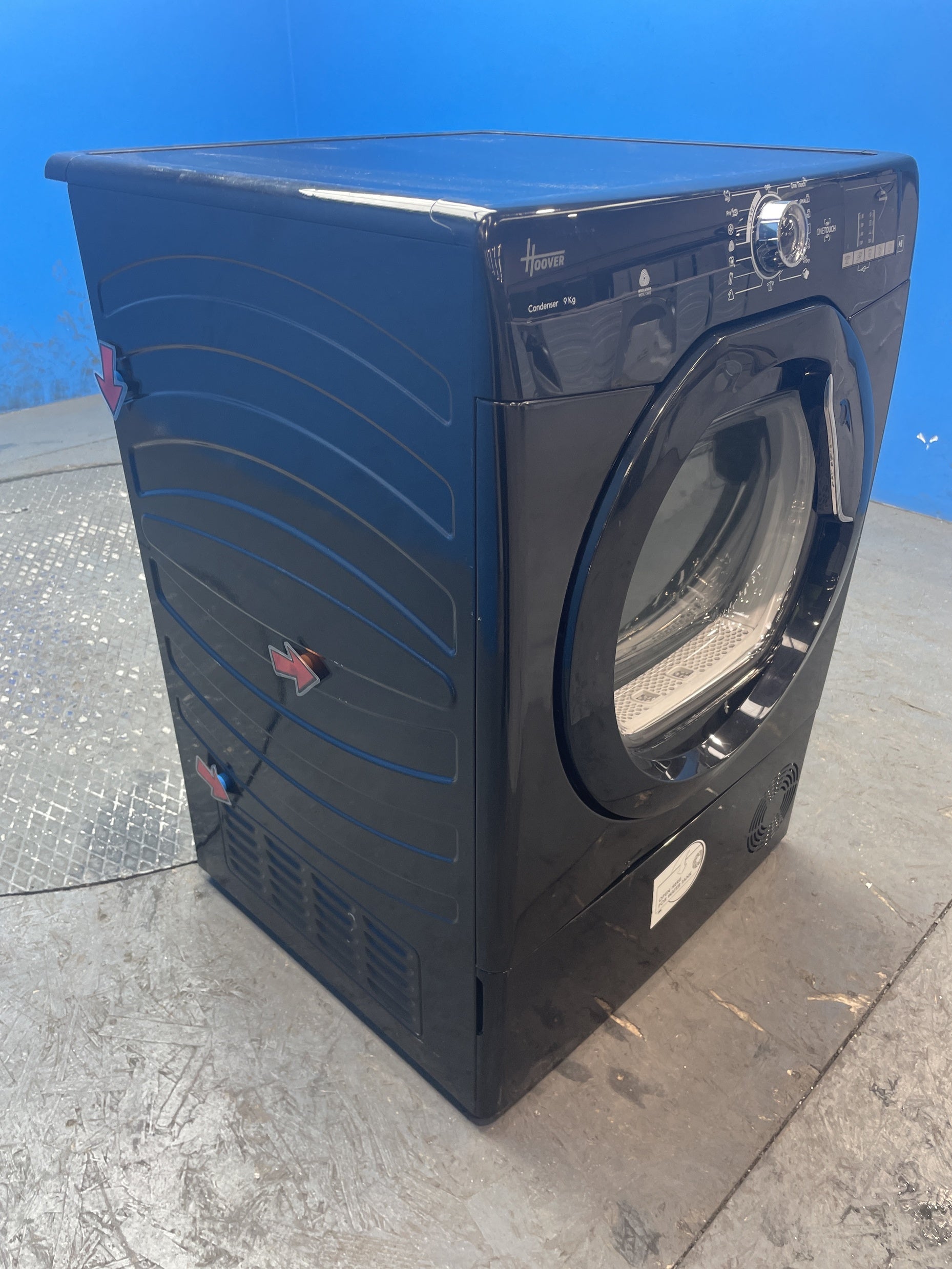 #GRC-156-738 - Hoover H-DRY 300 HLE C9DGB 9kg Condenser Tumble Dryer