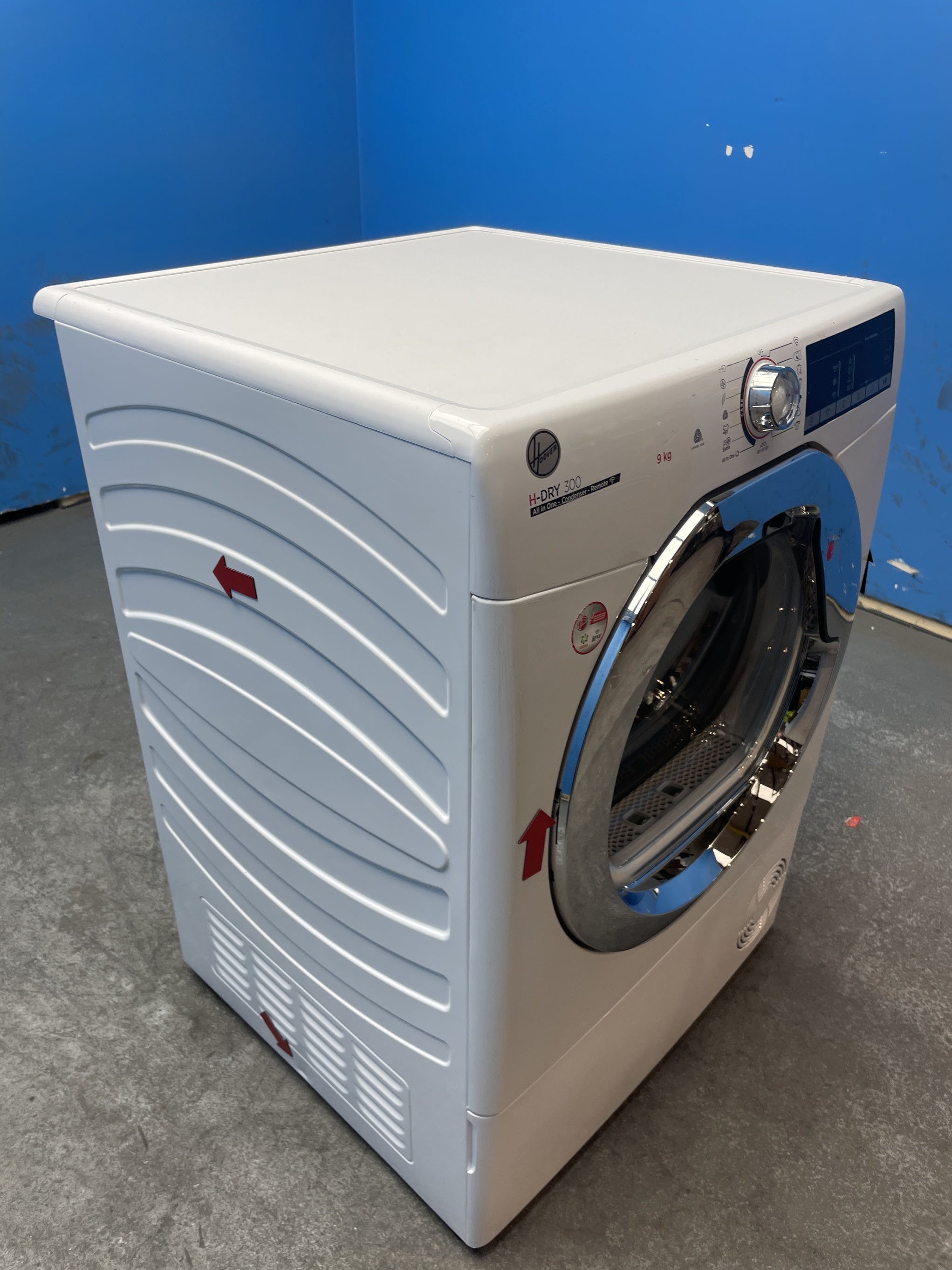 #GRC-158-527 - Hoover HLE C9TCG-80 9kg Condenser Tumble Dryer