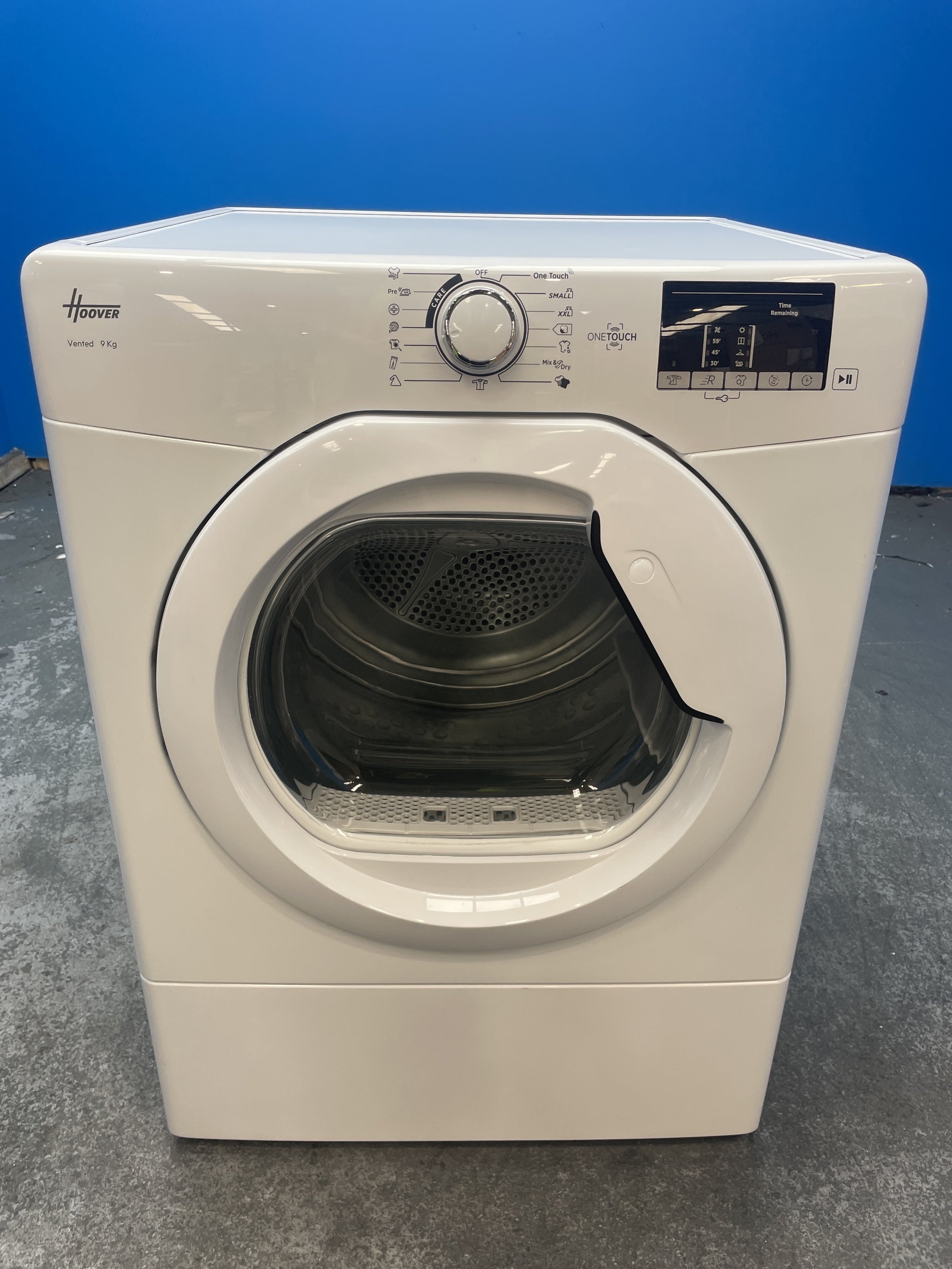 #GRC-158-538 - Hoover HLE V9DG-80 9kg Vented Tumble Dryer