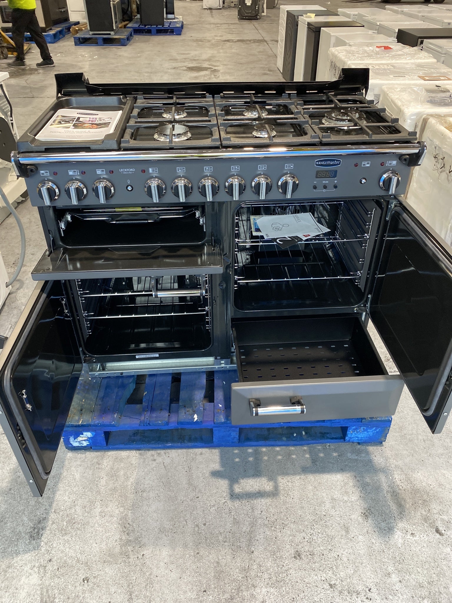 Rangemaster Leckford Deluxe 110cm Dual Fuel Cooker