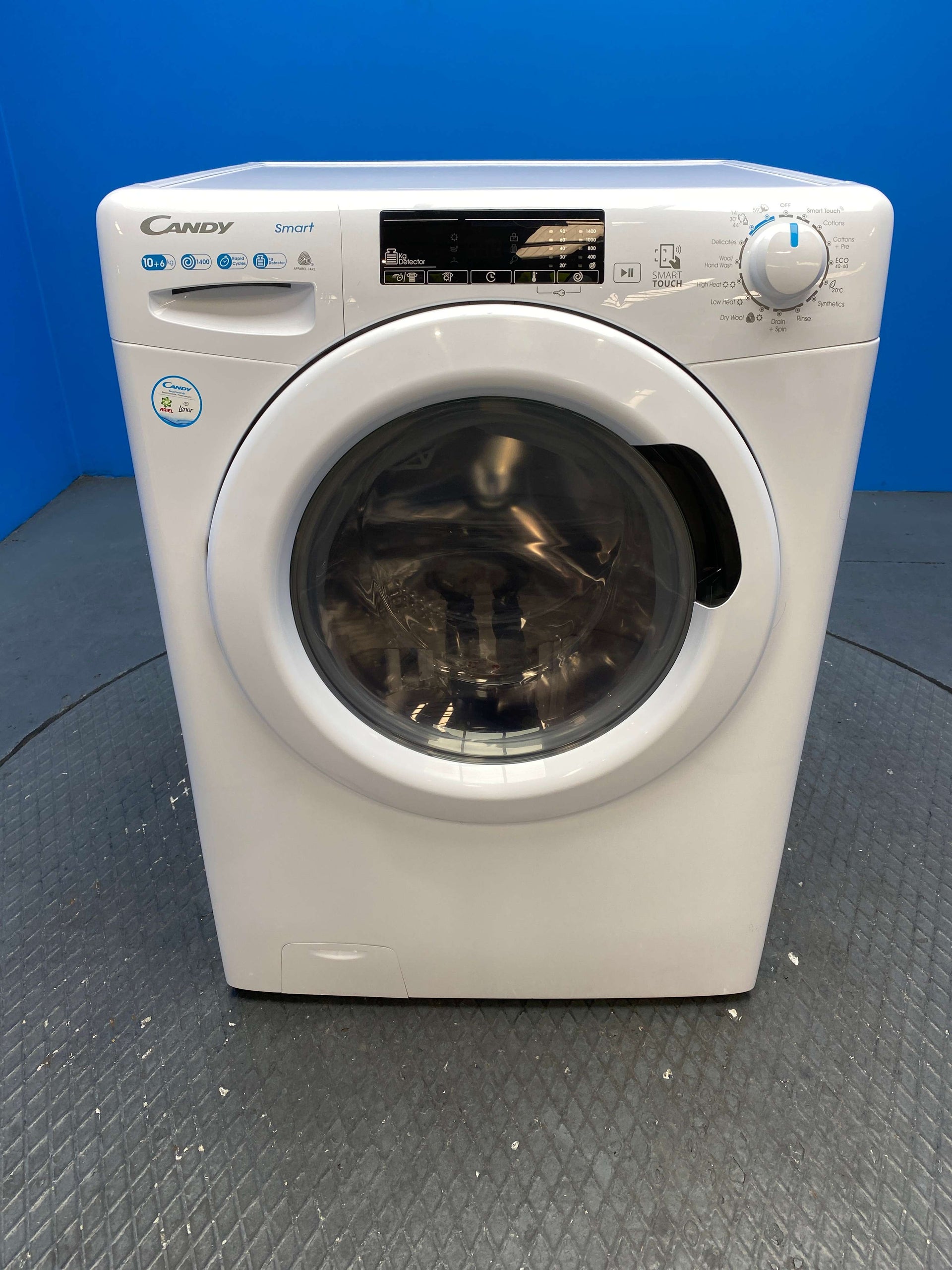 Candy CSW4106TE 10kg / 6kg 1400 Spin Smart Washer Dryer