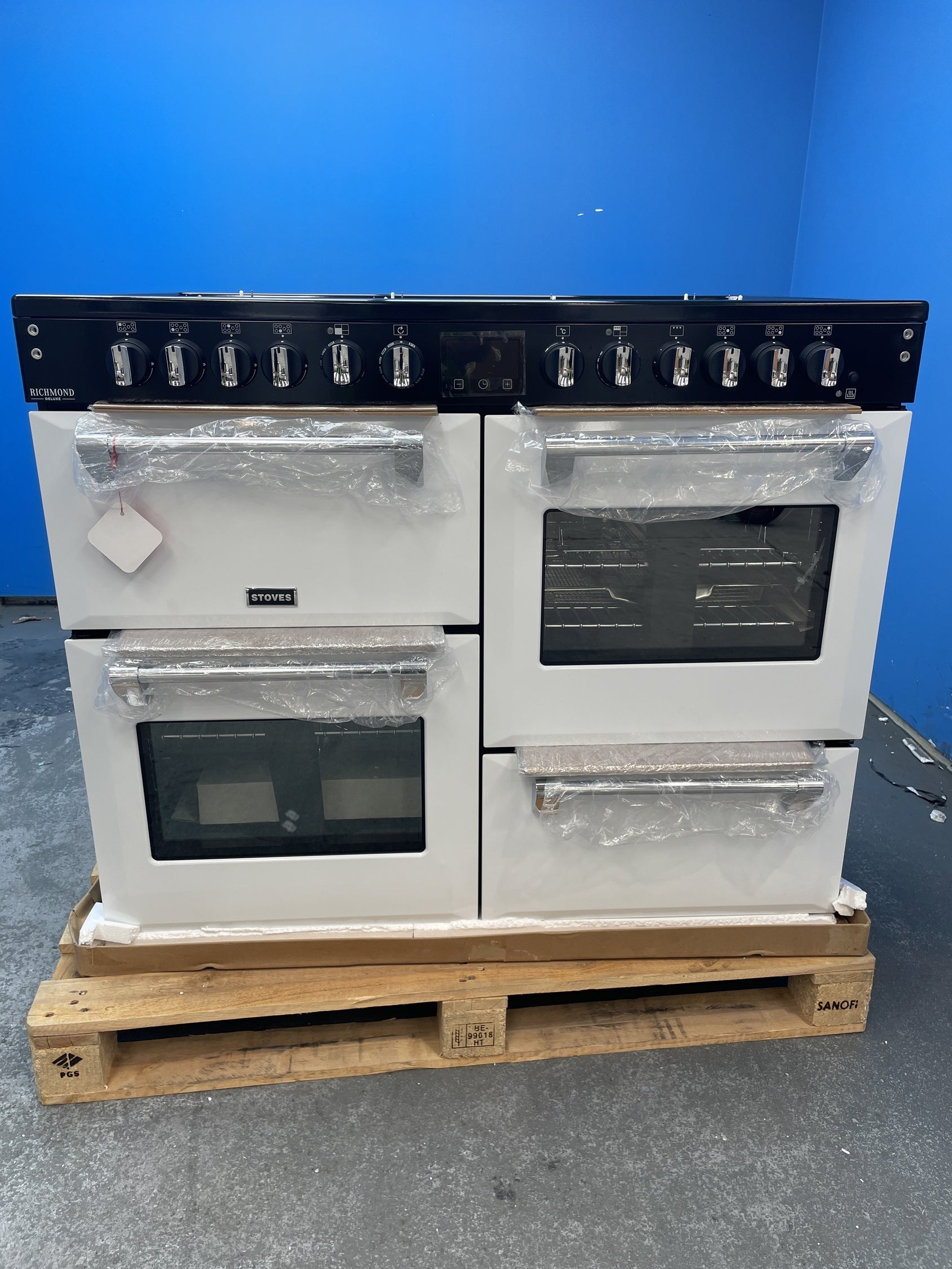 #GRC-159-414 - Stoves Richmond Deluxe 110DF Dual Fuel Range Cooker
