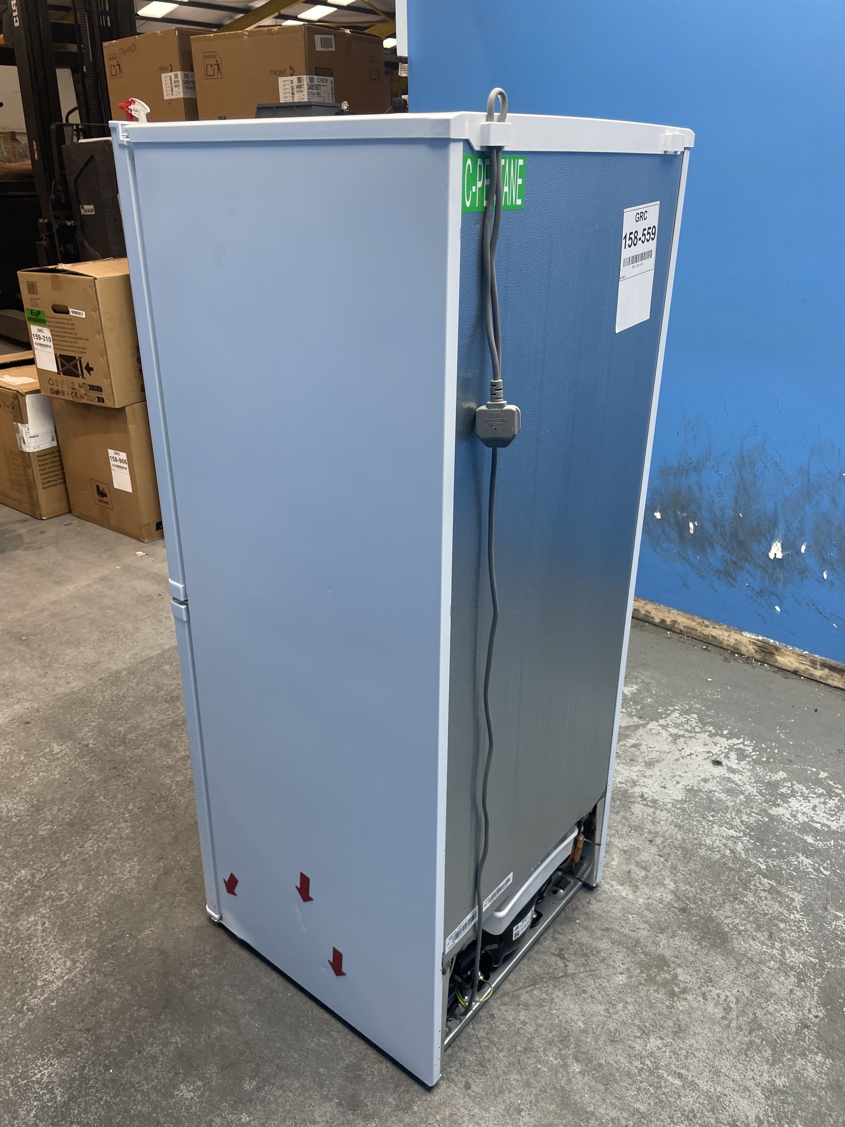 #GRC-158-559 - Candy CCH1S513EWK 185 Litre Combi Fridge Freezer