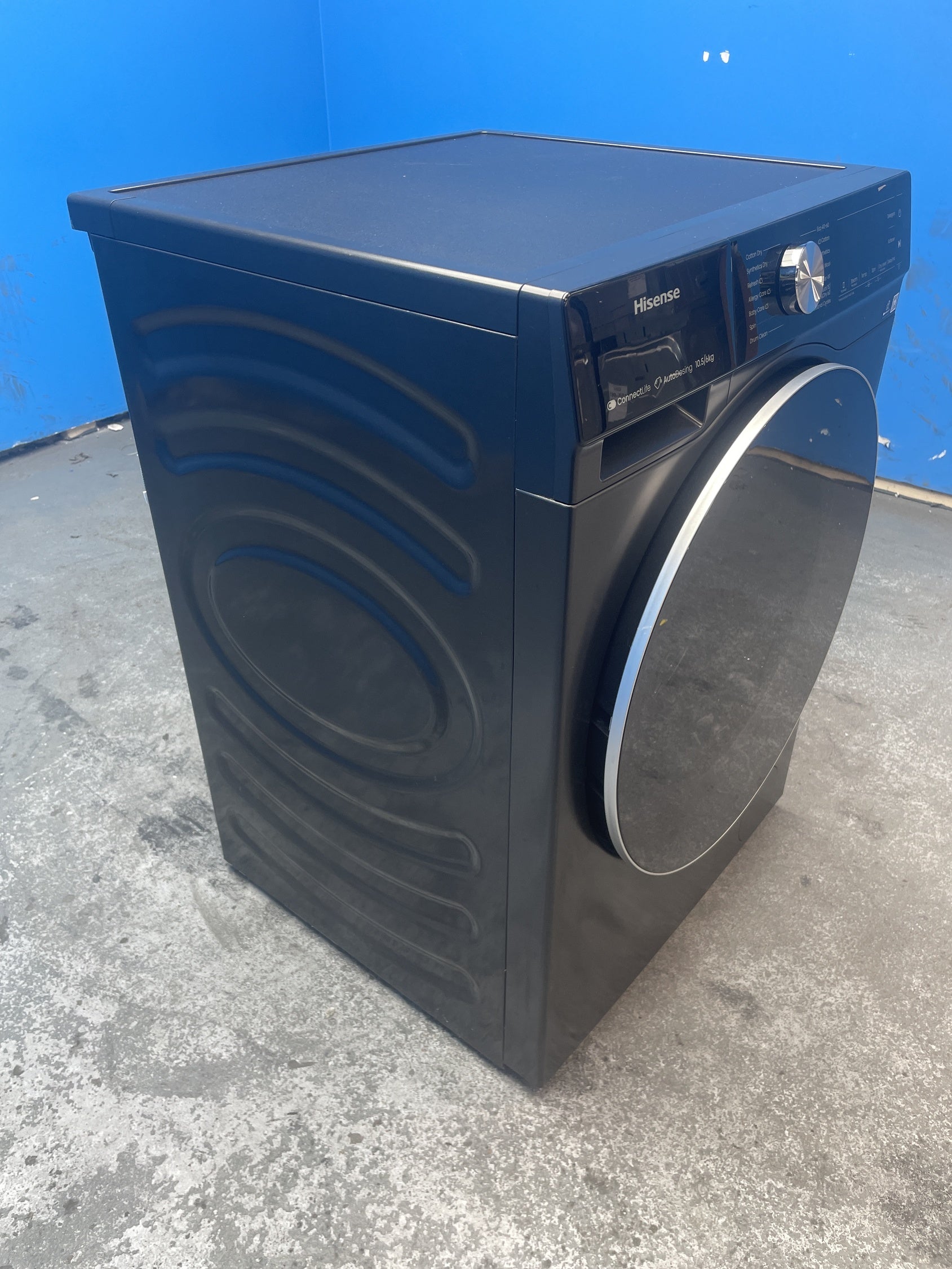 #GRC-145-198 - Hisense WD5S1045BB 10.5/6kg 1400rpm Auto Dosing Washer Dryer