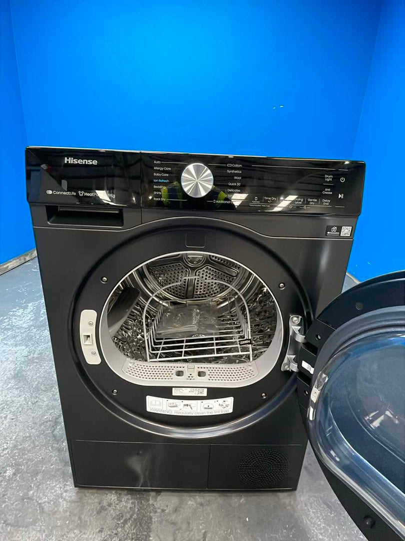 #GRC-159-386 - Hisense DH5S902BB 9kg Heat Pump Tumble Dryer