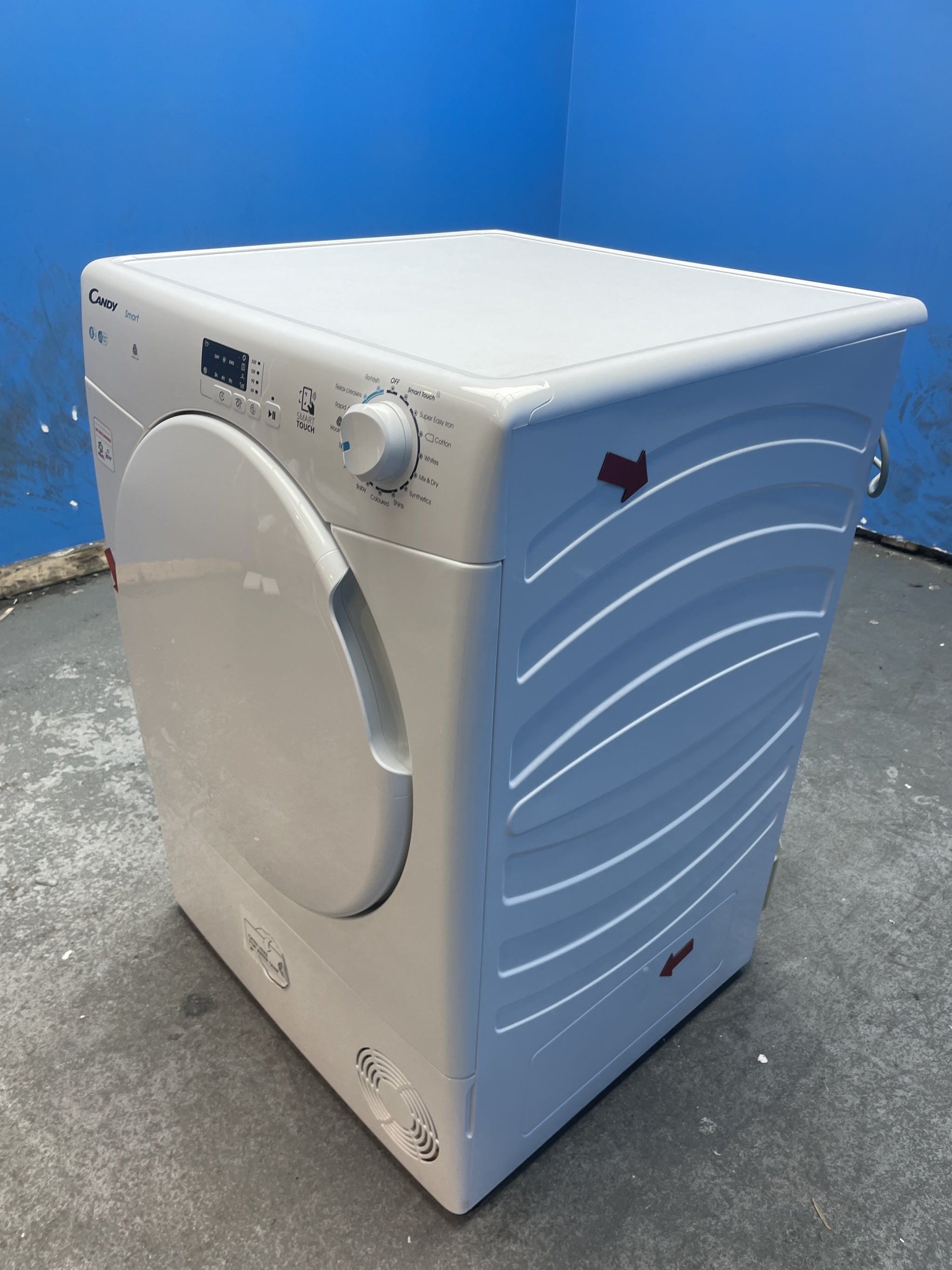 #GRC-158-669 - Candy KSEC8LF 8kg Smart Condenser Tumble Dryer