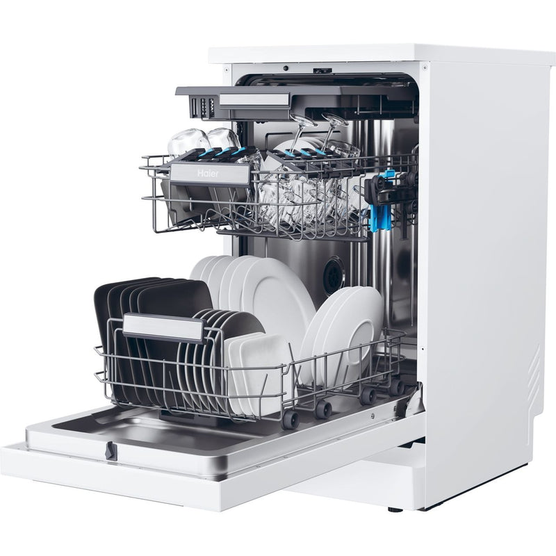 Haier XF1C3TB1FW I-Pro Shine Series 5 Slimline 10 Place Dishwasher