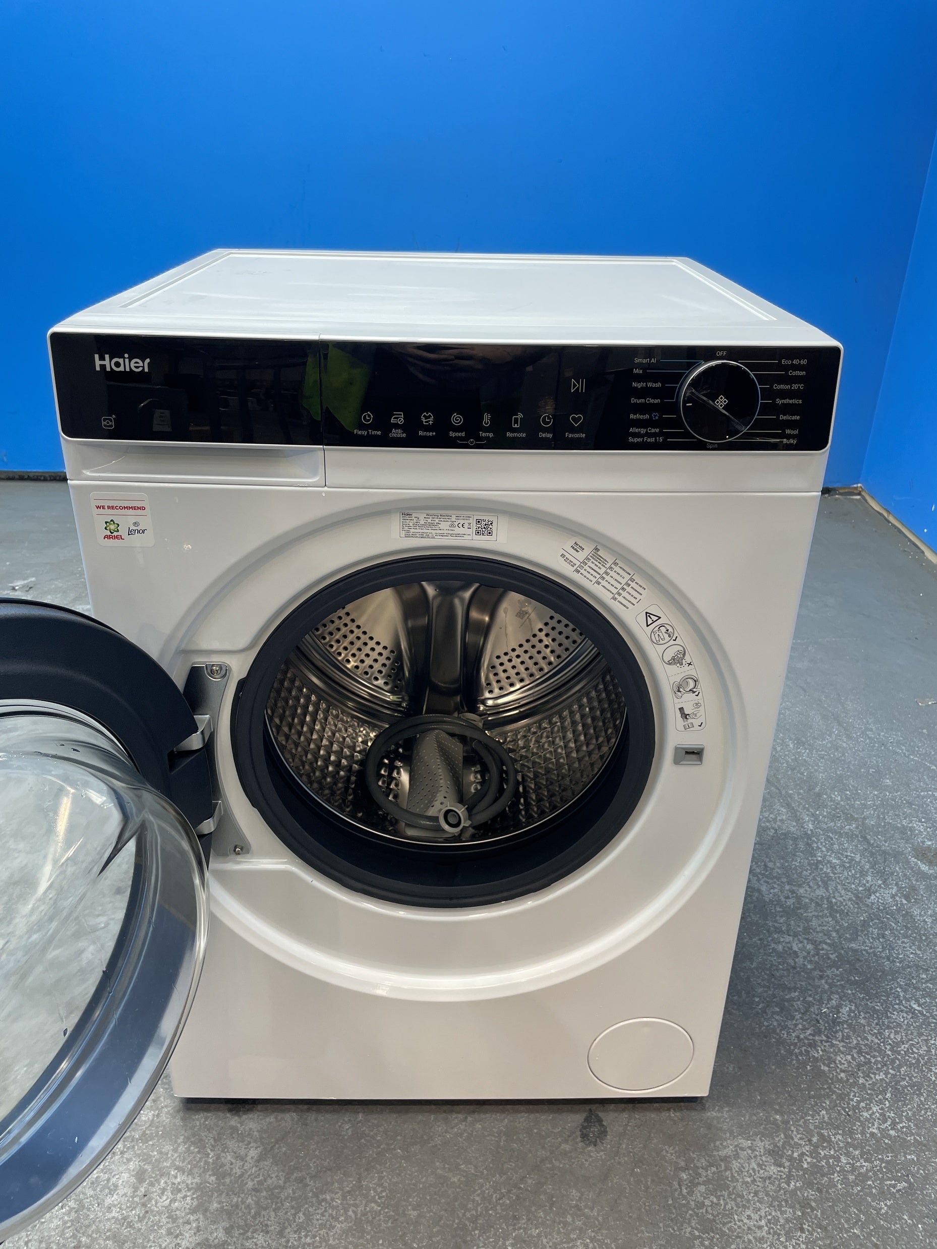 #GRC-163-864 - Haier X Series 5 11kg 1400rpm Washing Machine – Smart Dual Spray, White