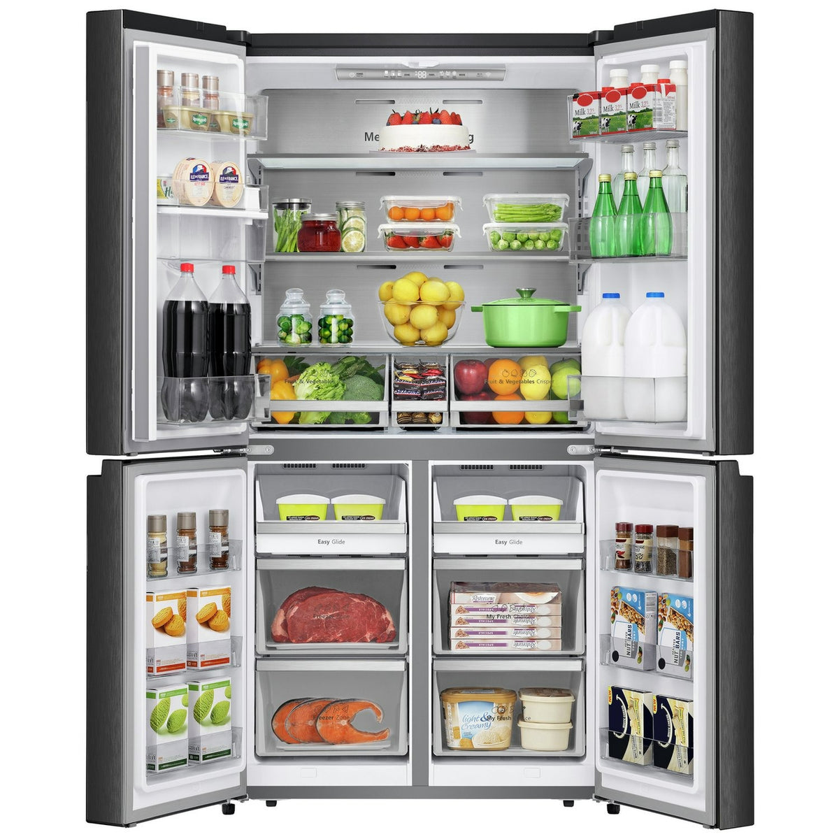 Hisense RQ758N4SWFE 606 Litre American Fridge Fridge Freezer – Renew 2 U
