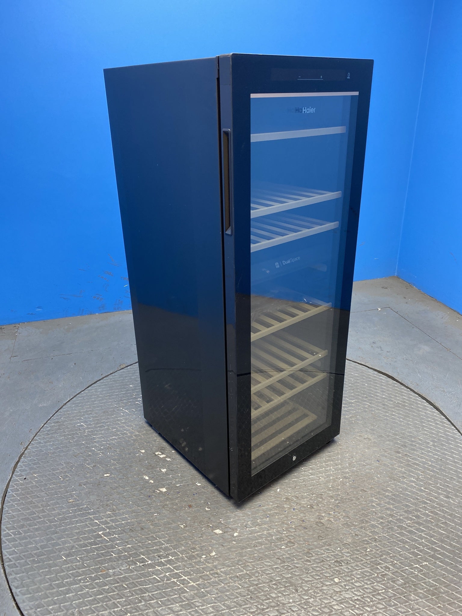 Haier HWS77GDAU1 77 Bottle Dual Zone Wine Cooler