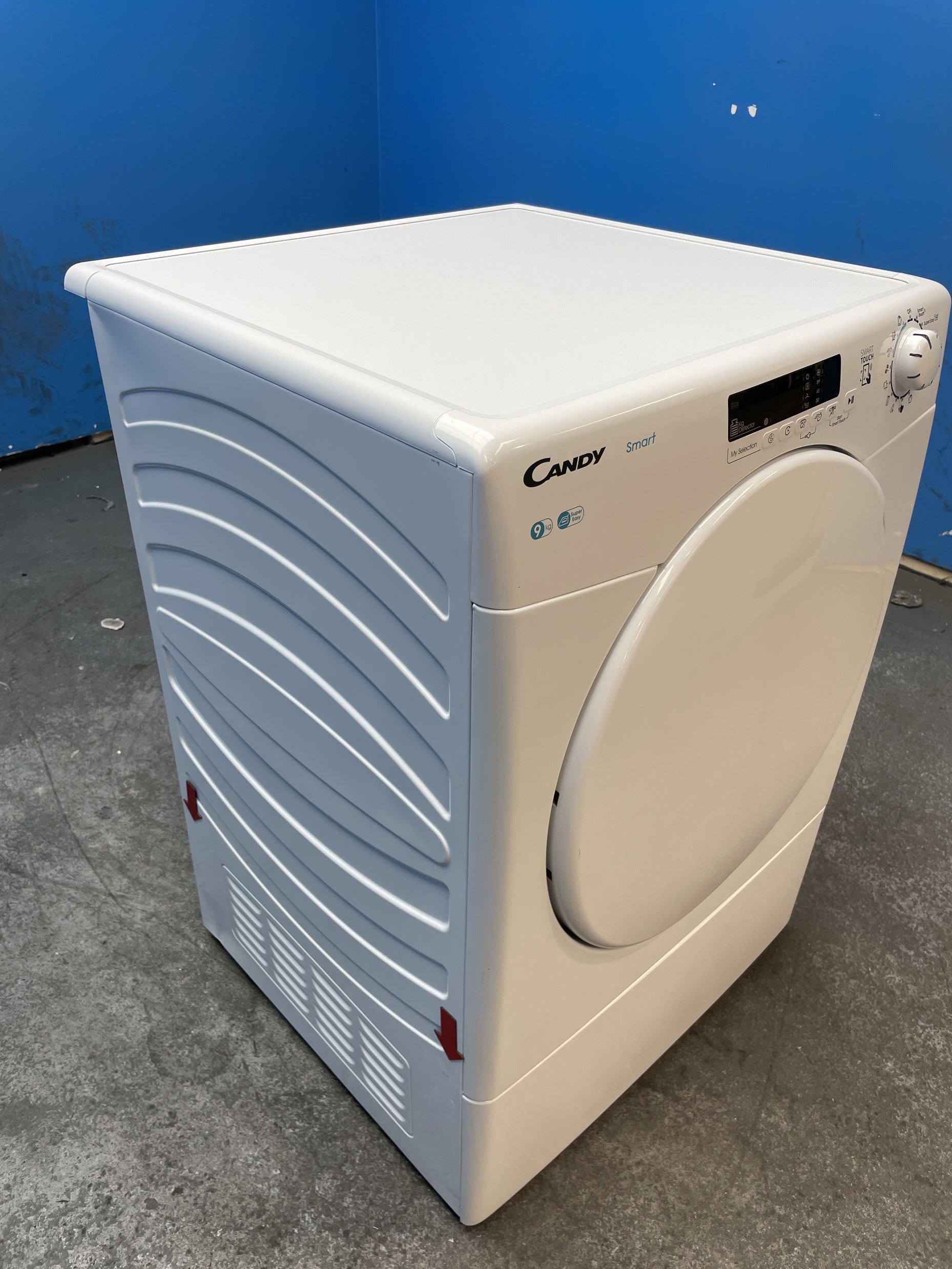 #GRC-160-368 - Candy CSE V9DF-80 9kg Vented Smart Tumble Dryer