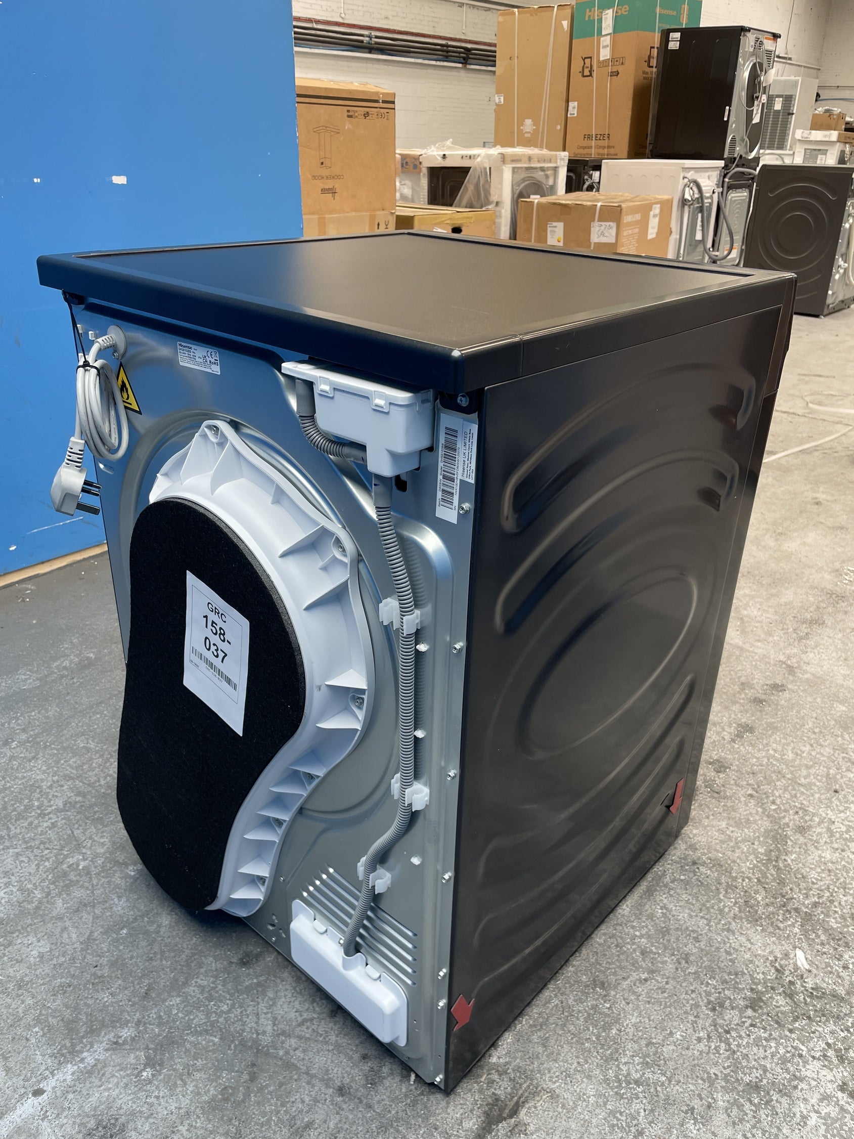 #GRC-158-037 - Hisense DH5S102BB 10kg Heat Pump Tumble Dryer