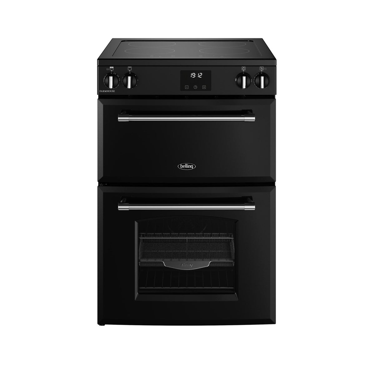 Belling BEL MRA FARMHOUSE 60EI TCH 60cm Induction Double Oven Cooker – Renew 2 U