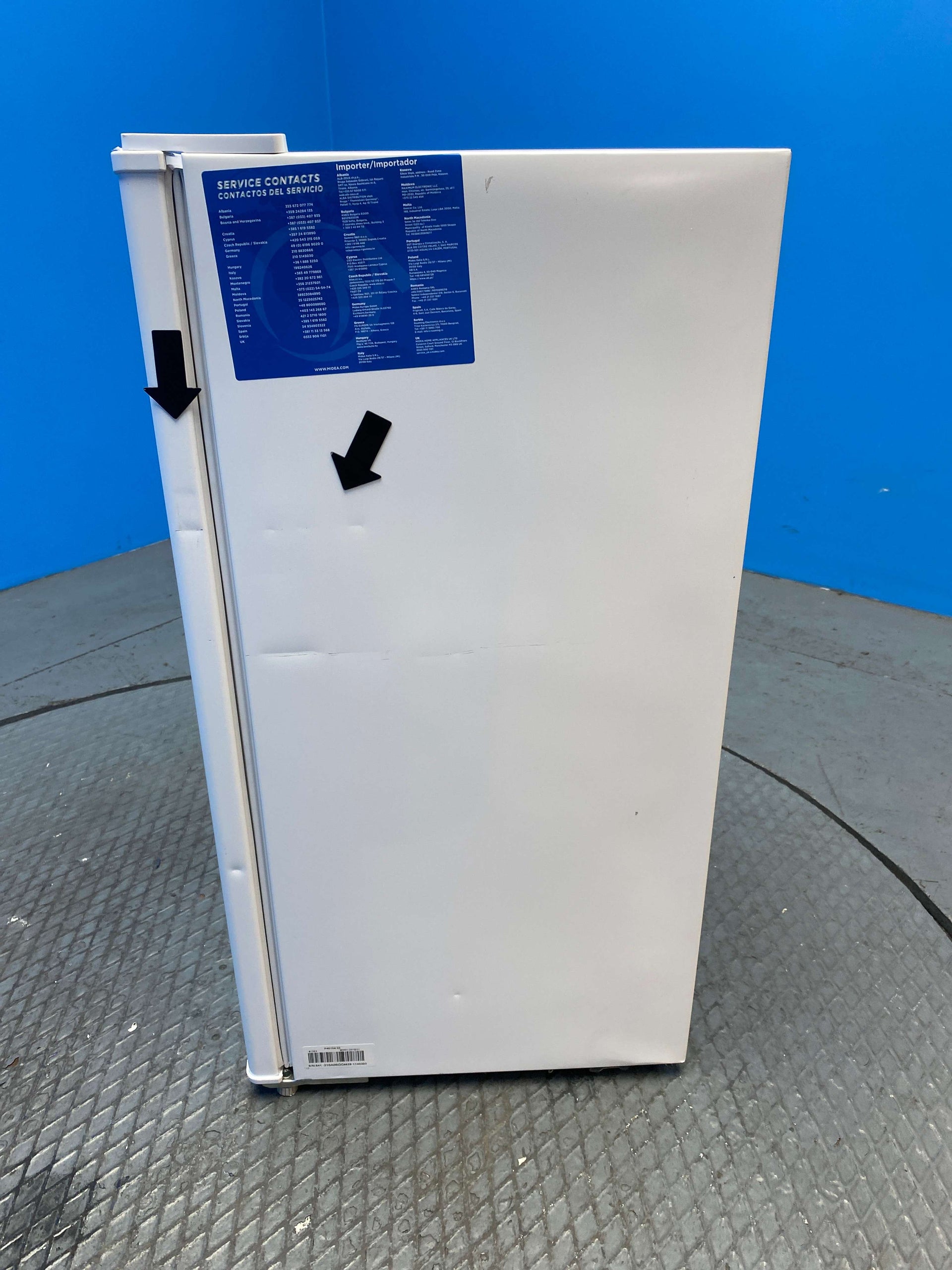 Midea MDRD125FGE01 80L Under Counter Mini Fridge