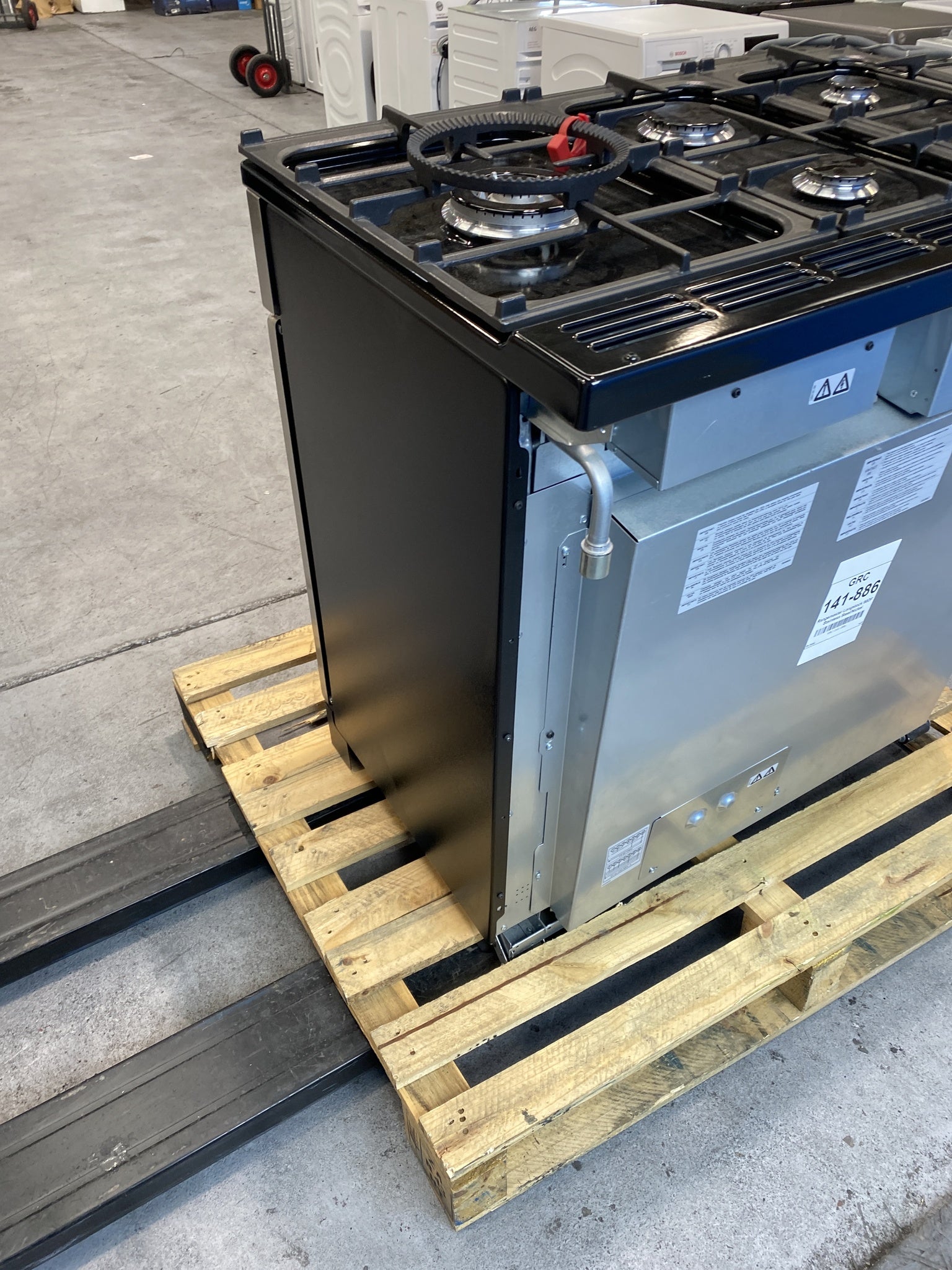 Rangemaster KCH90DFFSS/C Kitchener 90 Dual Fuel Range Cooker