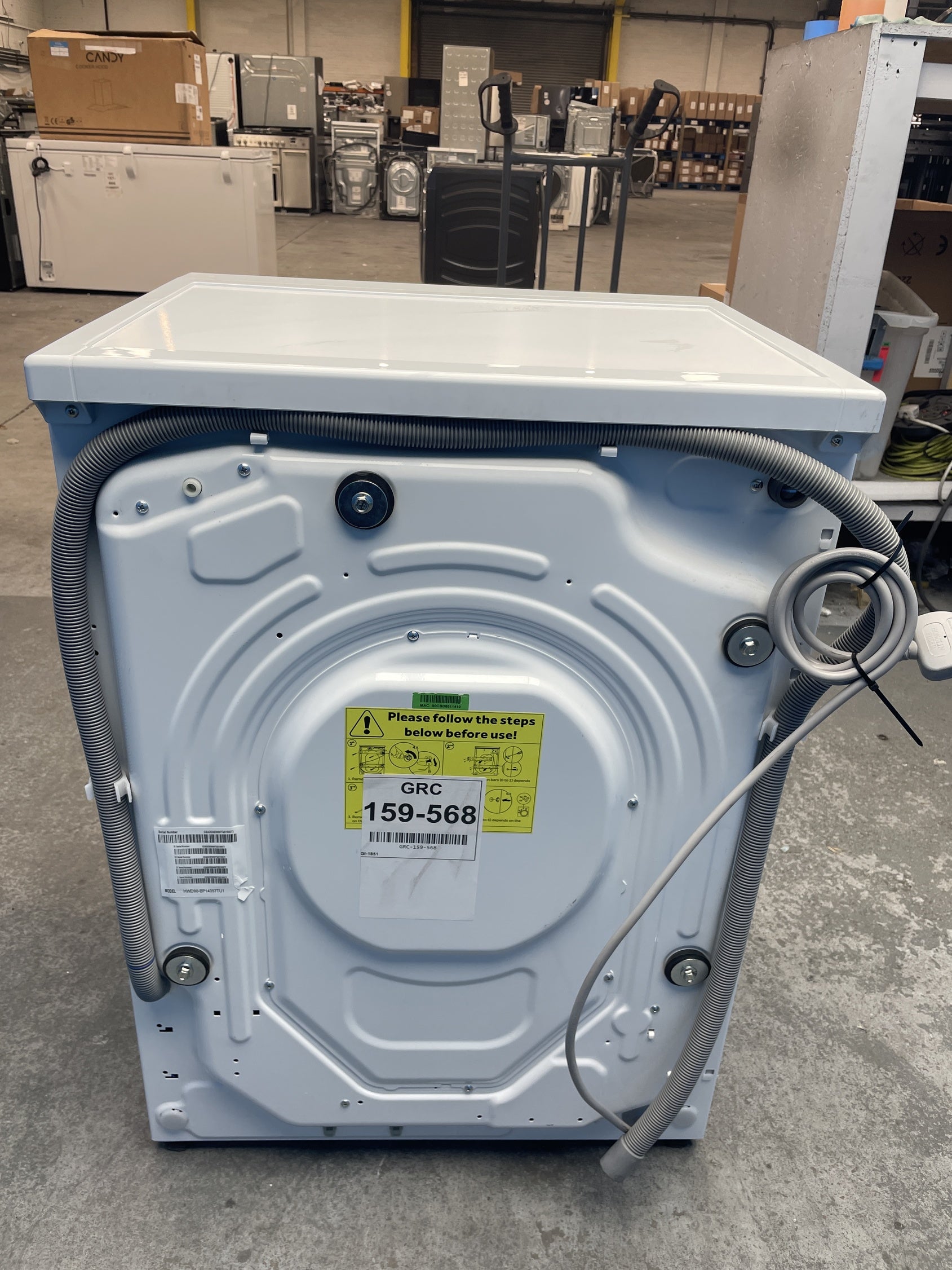 #GRC-159-568 - Haier X Series 5 HW90-BP14357TU1 9kg 1400rpm Washing Machine