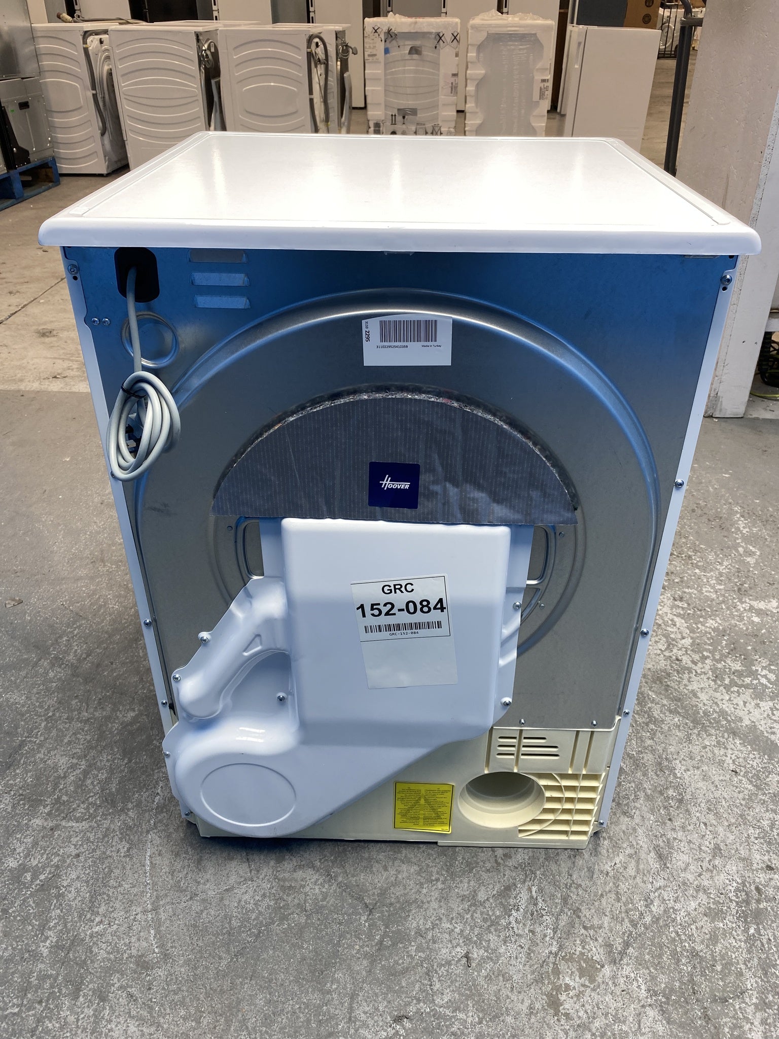 #GRC-152-084 - Hoover HLE V10DG-80 10kg Vented Tumble Dryer