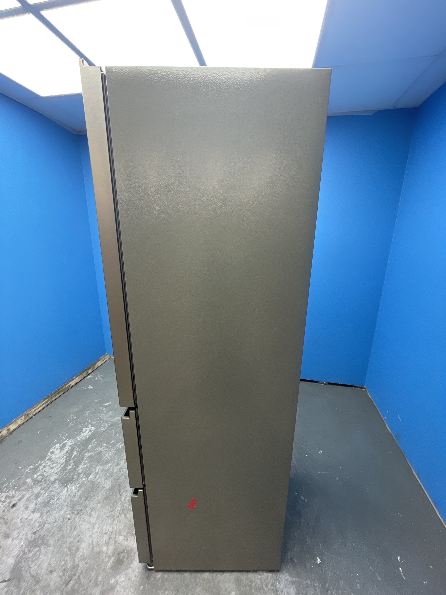 #GRC-160-116 - Haier 54.5cm 60/40 Fridge Freezer – 300L, Inox, Total No Frost, Smart WiFi