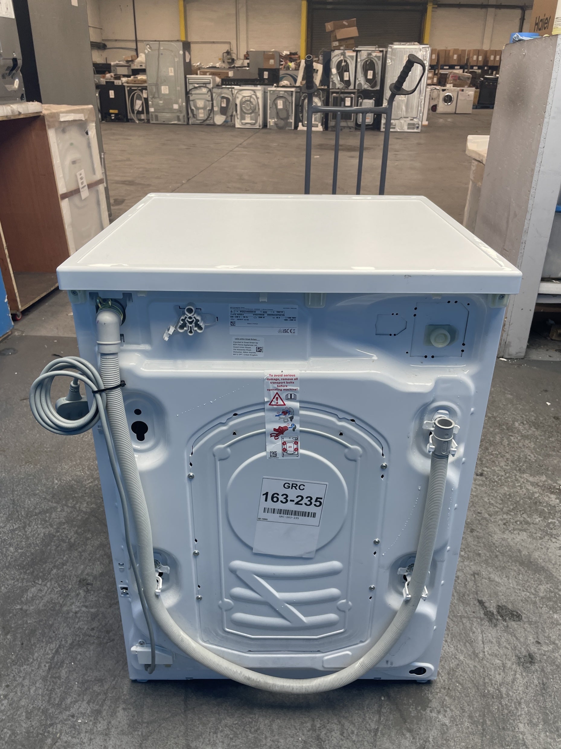 #GRC-163-235 - Bosch WGG24400GB Series 6 9kg 1400 Spin Washing Machine