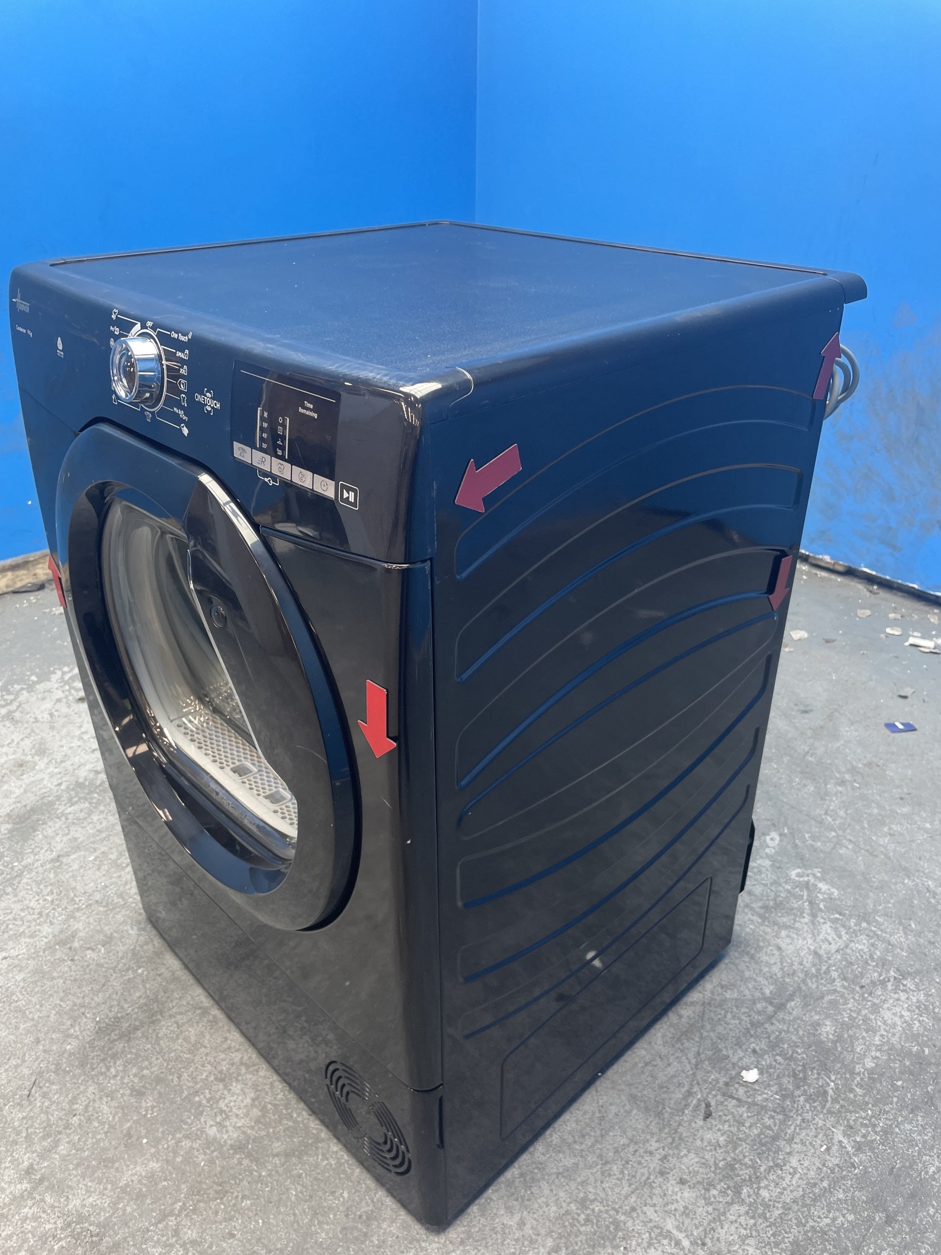 #GRC-159-214 - Hoover H-DRY 300 HLE C9DGB 9kg Condenser Tumble Dryer