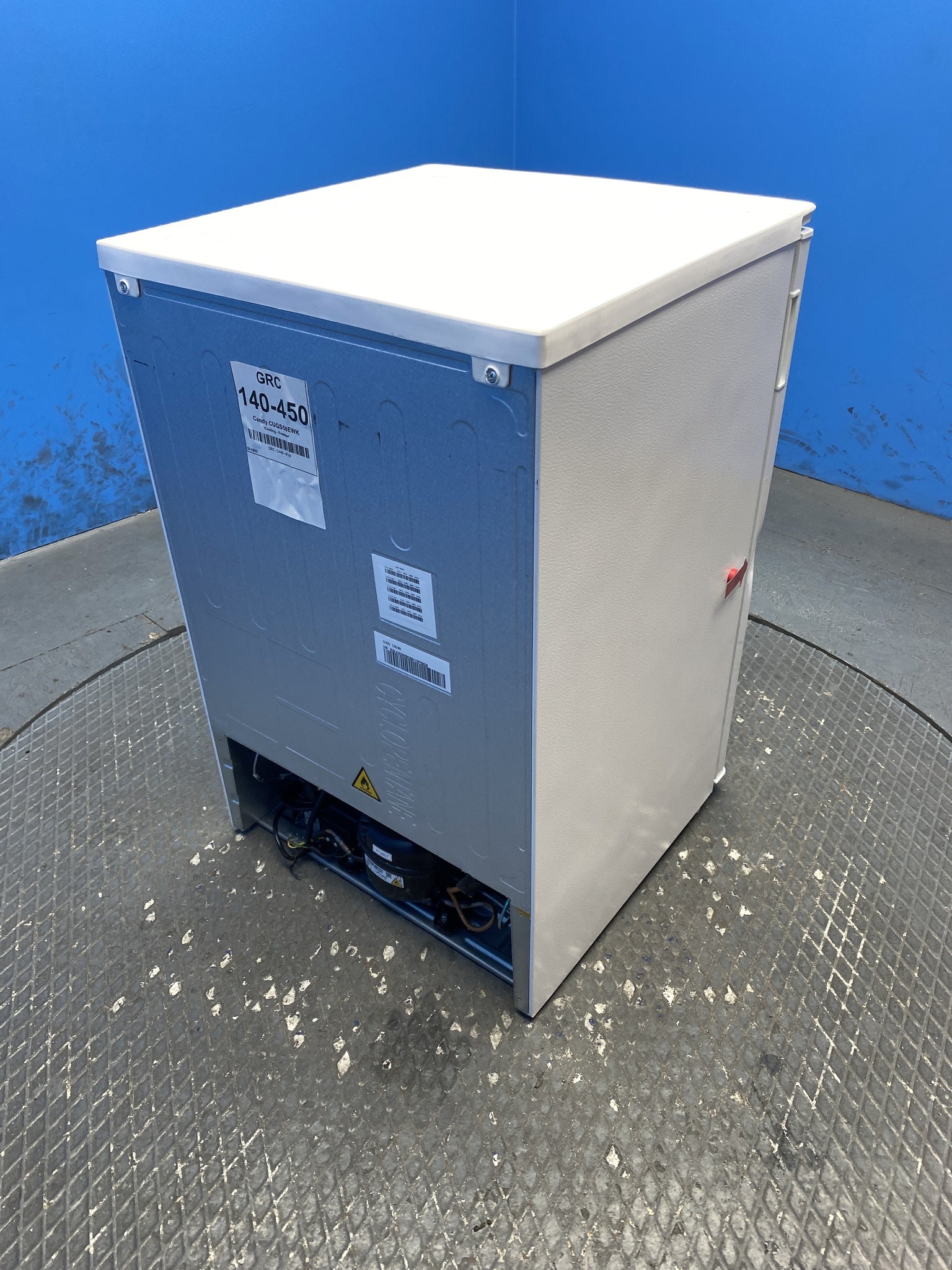 Candy CUQS58EWK 85 Litre Undercounter Freezer