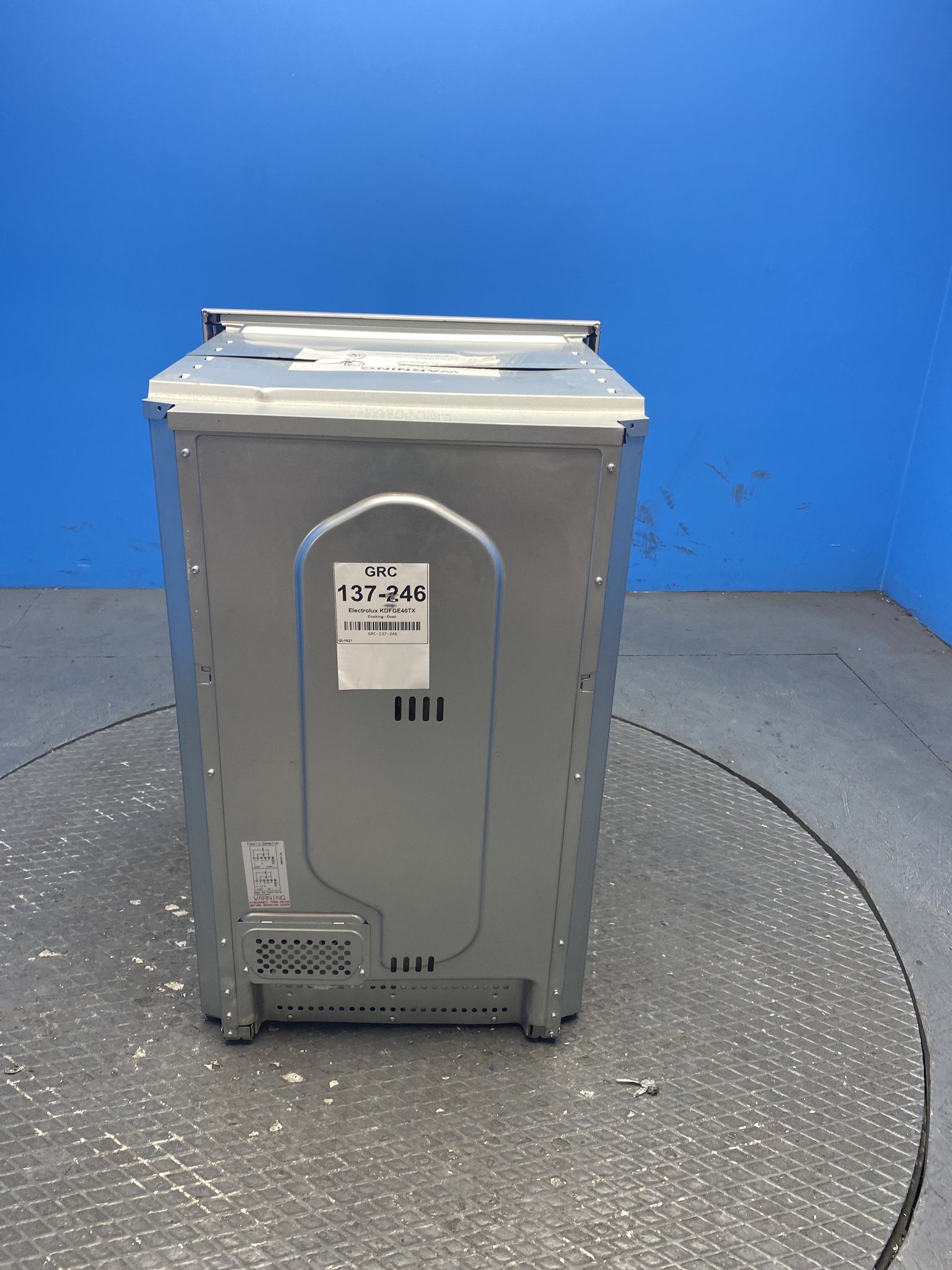 Electrolux KDFGE40TX Built-in Ultrafan Double Electric Oven