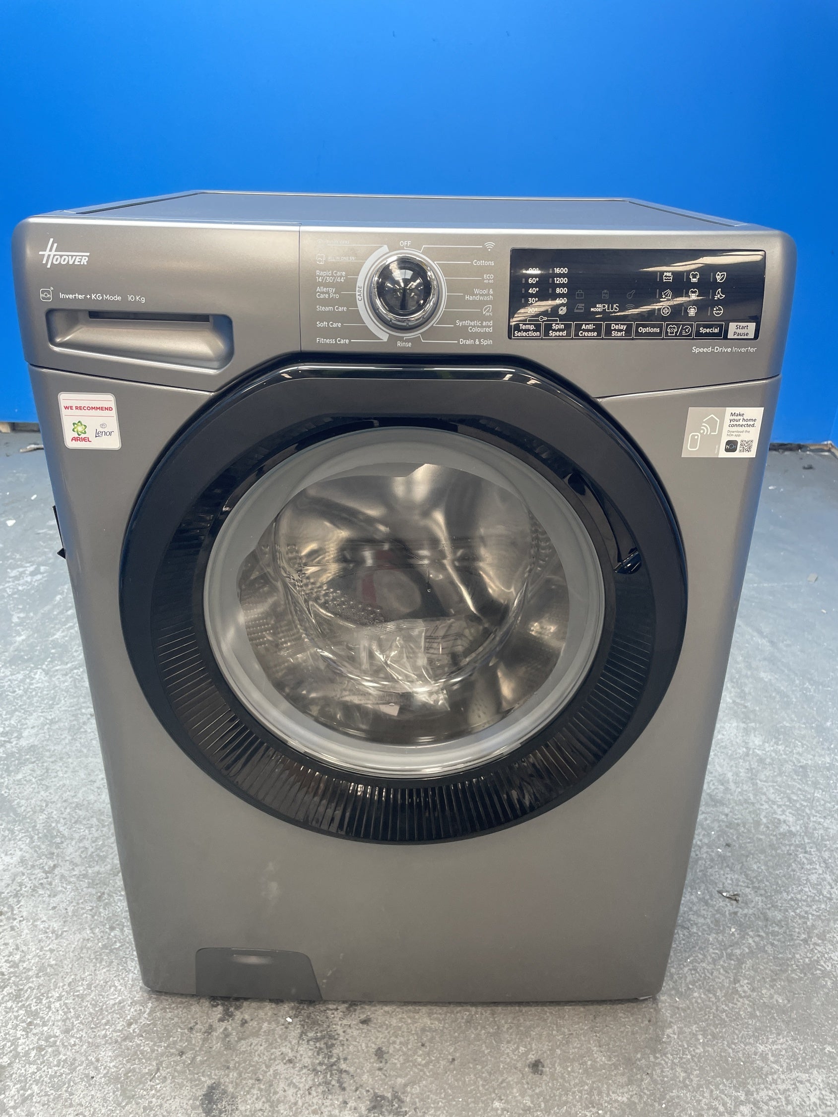 #GRC-159-581 - Hoover H3WPS6106TAMBR80 10kg 1600rpm Washing Machine