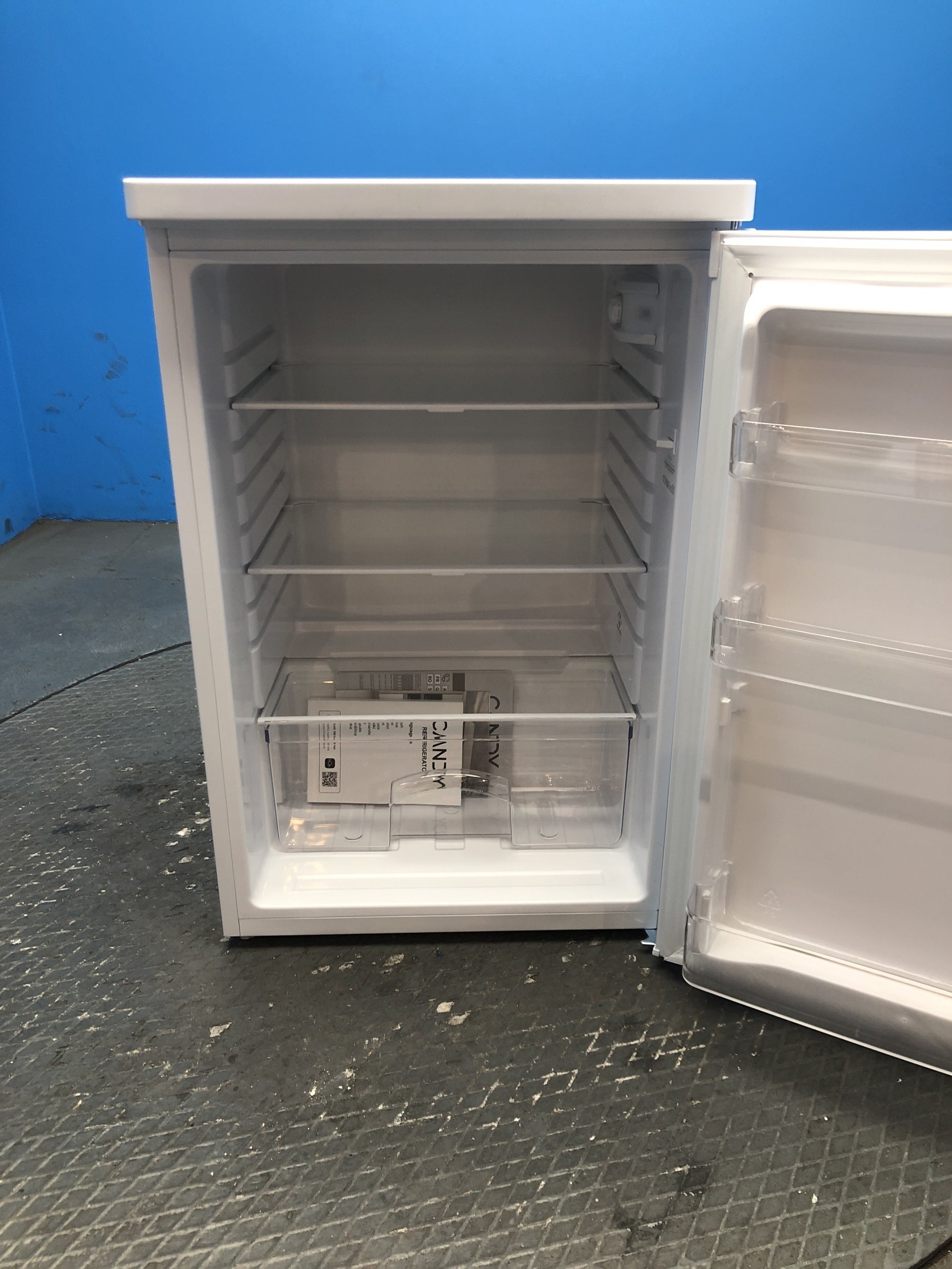 Candy CLHS58EWK 127 Litre 55cm Under Counter Fridge