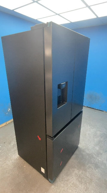 #GRC-163-641 - Samsung 81.7cm French Door Fridge Freezer – 495L, Black, Total No Frost