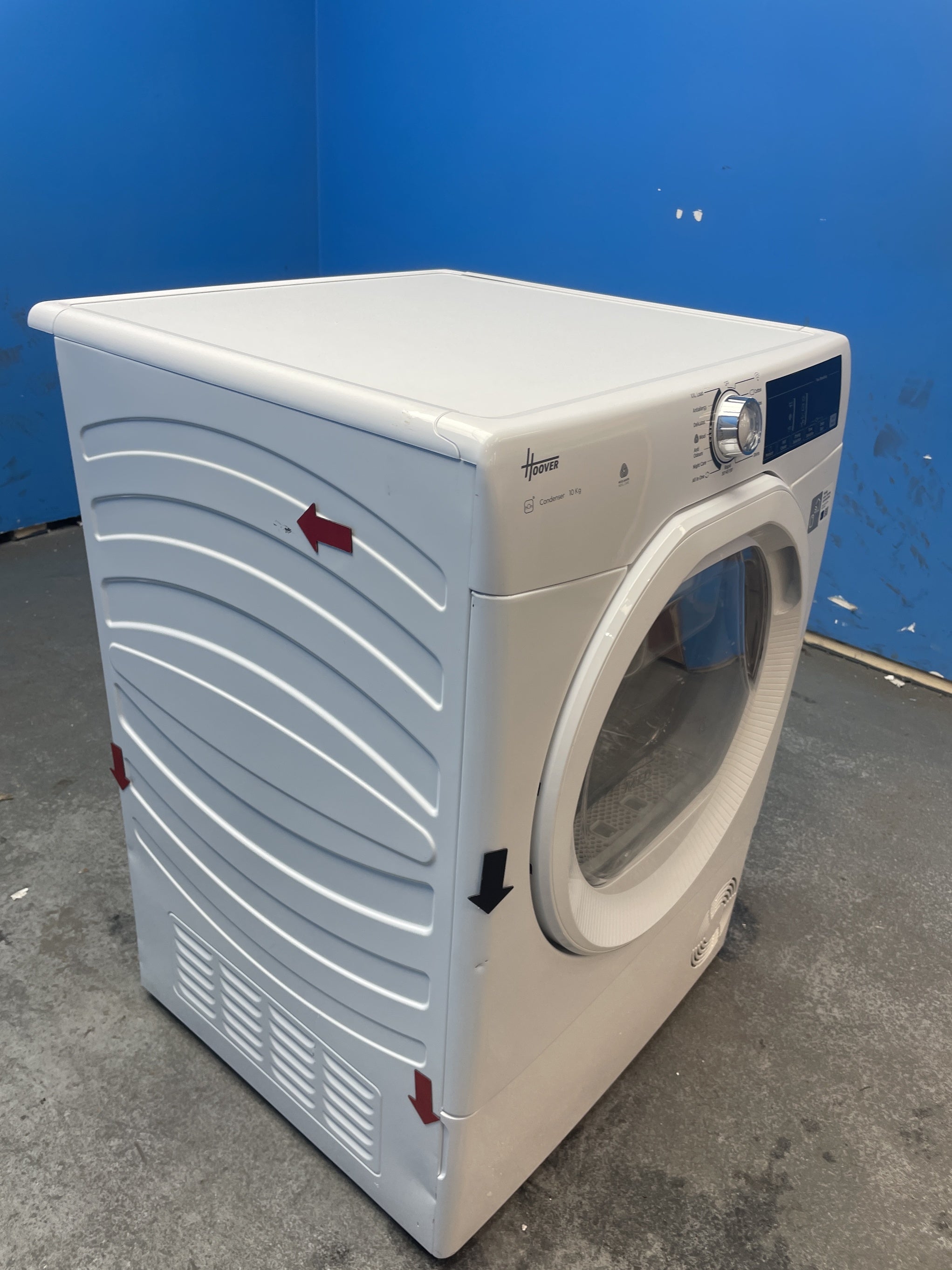 #GRC-158-603 - Hoover HRE C10TE-80 10kg Condenser Tumble Dryer