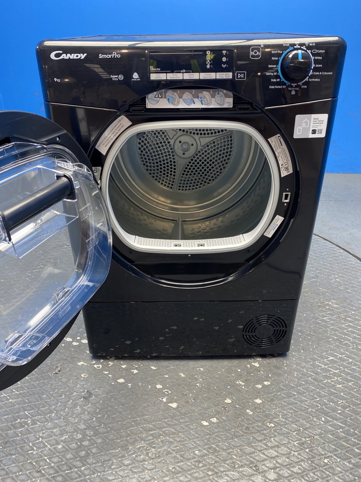 Candy CROE C9TBEB-80 Smart Pro 9kg Condenser Tumble Dryer