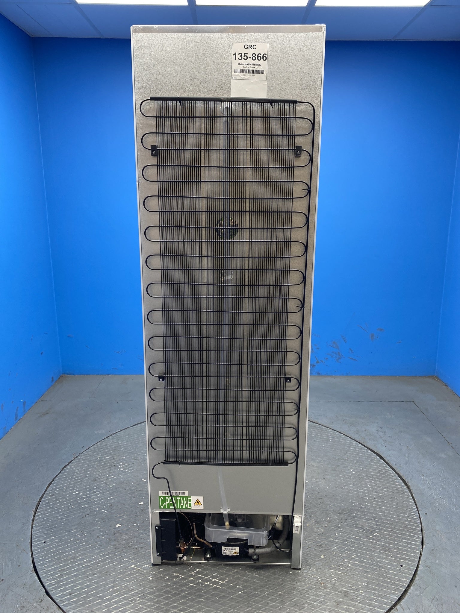 Haier HAUN518EWK 200L Integrated Total No Frost Freezer