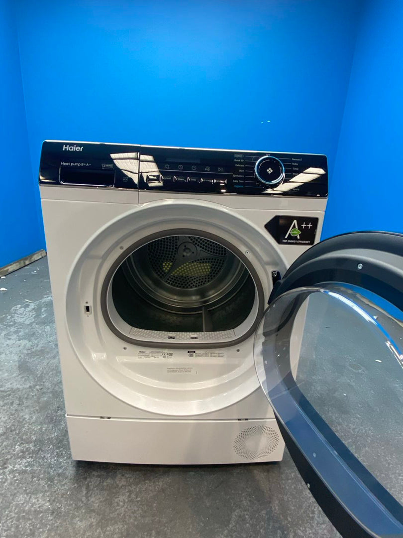 #GRC-161-765 - Haier HD80-A2939 I-Pro Series 3 8kg Heat Pump Tumble Dryer