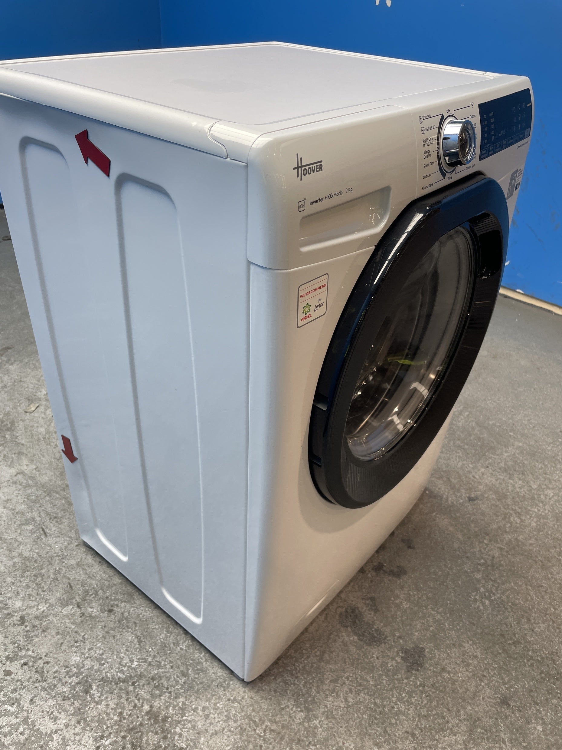 #GRC-157-762 - Hoover H3WPS496TAMB6 9kg 1400 Spin Washing Machine