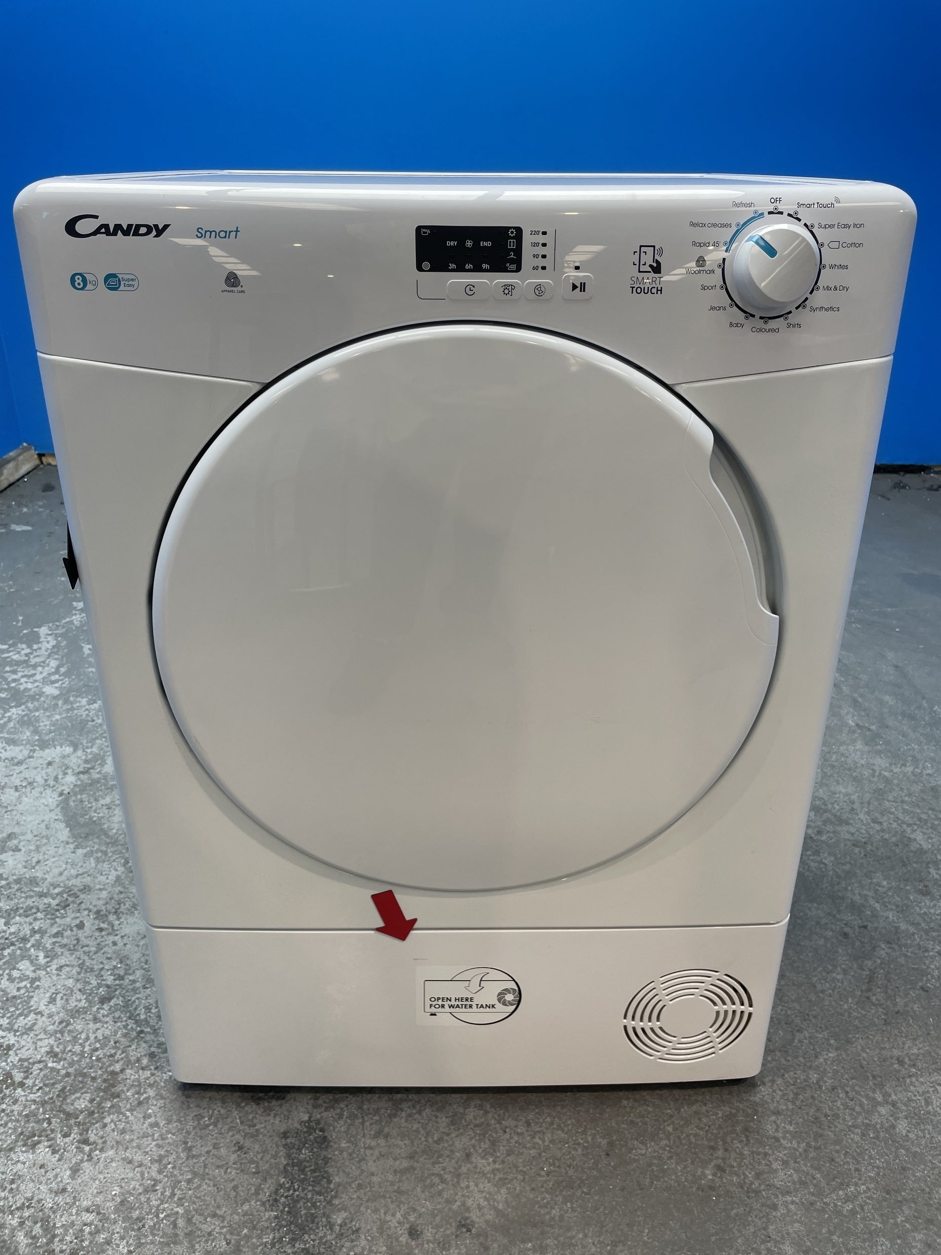 #GRC-158-343 - Candy Smart CSEC8LF-80 8kg Condenser Tumble Dryer
