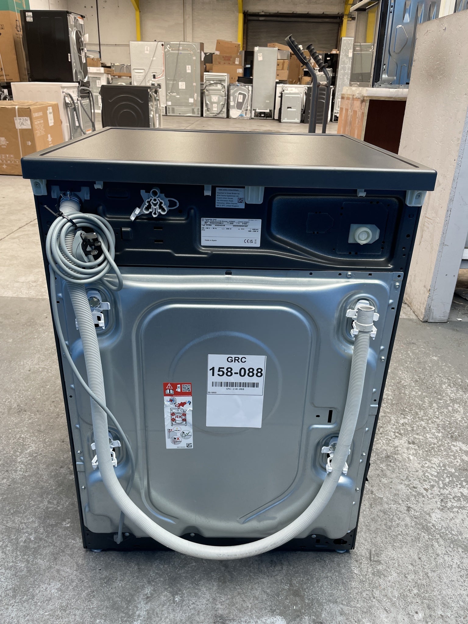 #GRC-158-088 - Bosch Series 6 WGG244ZCGB 9kg 140rpm AntiStain Washing Machine