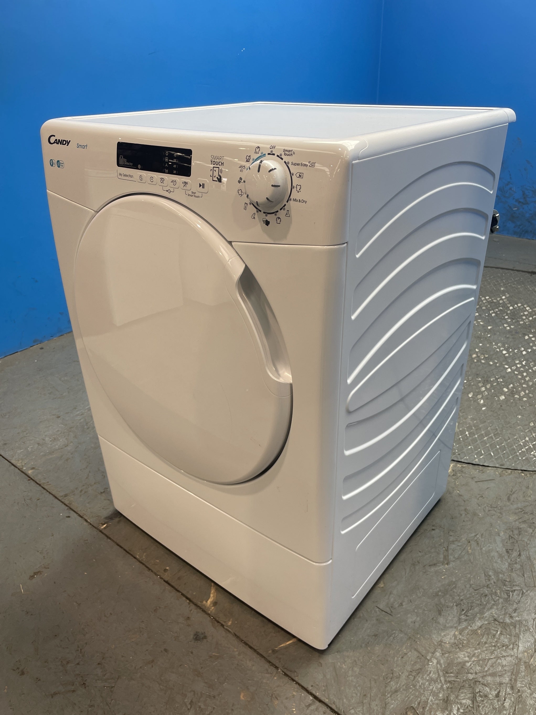 #GRC-156-028 - Candy CSE V9DF-80 9kg Vented Smart Tumble Dryer