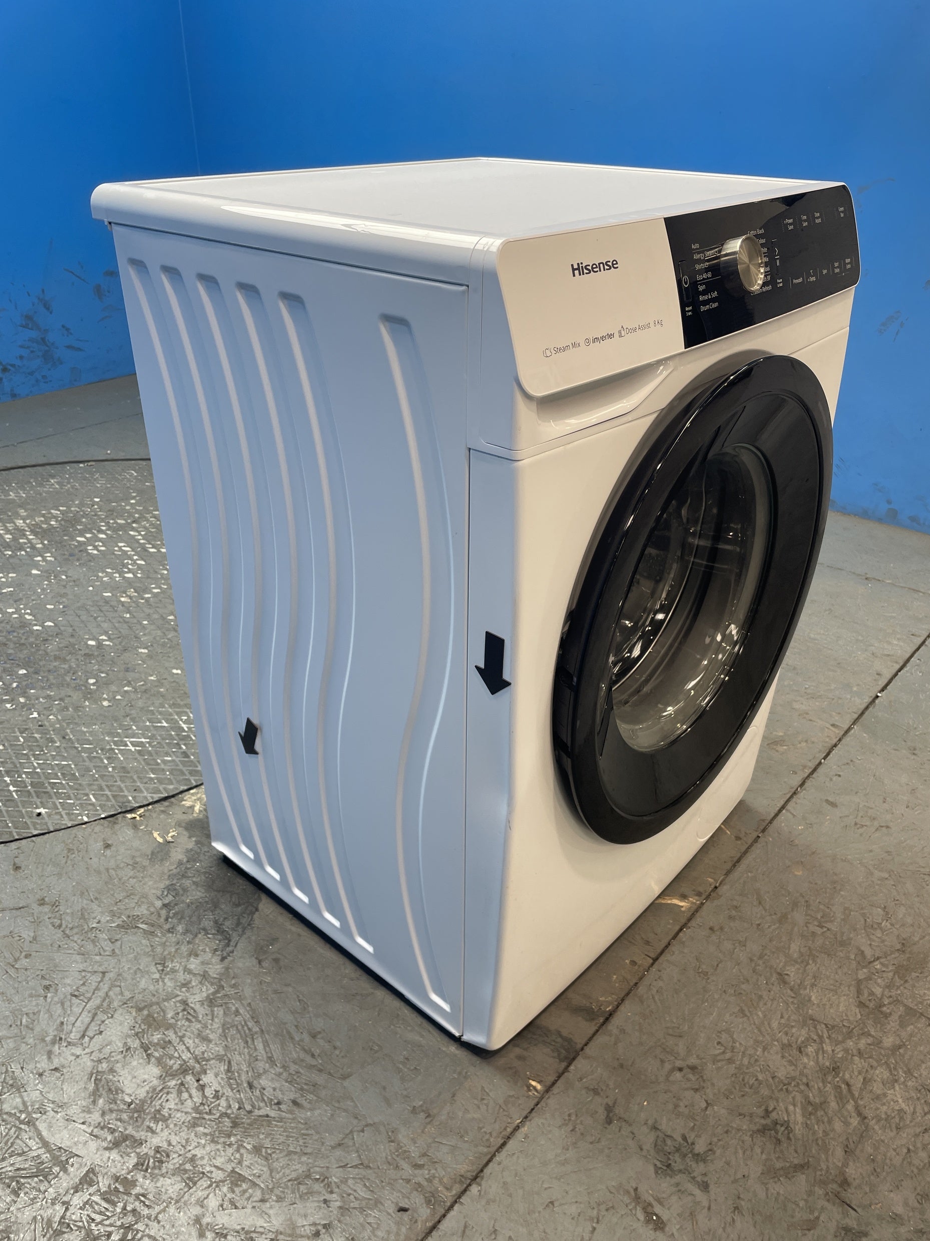 #GRC-157-230 - Hisense WFGA80141VM 8kg 1400rpm Washing Machine