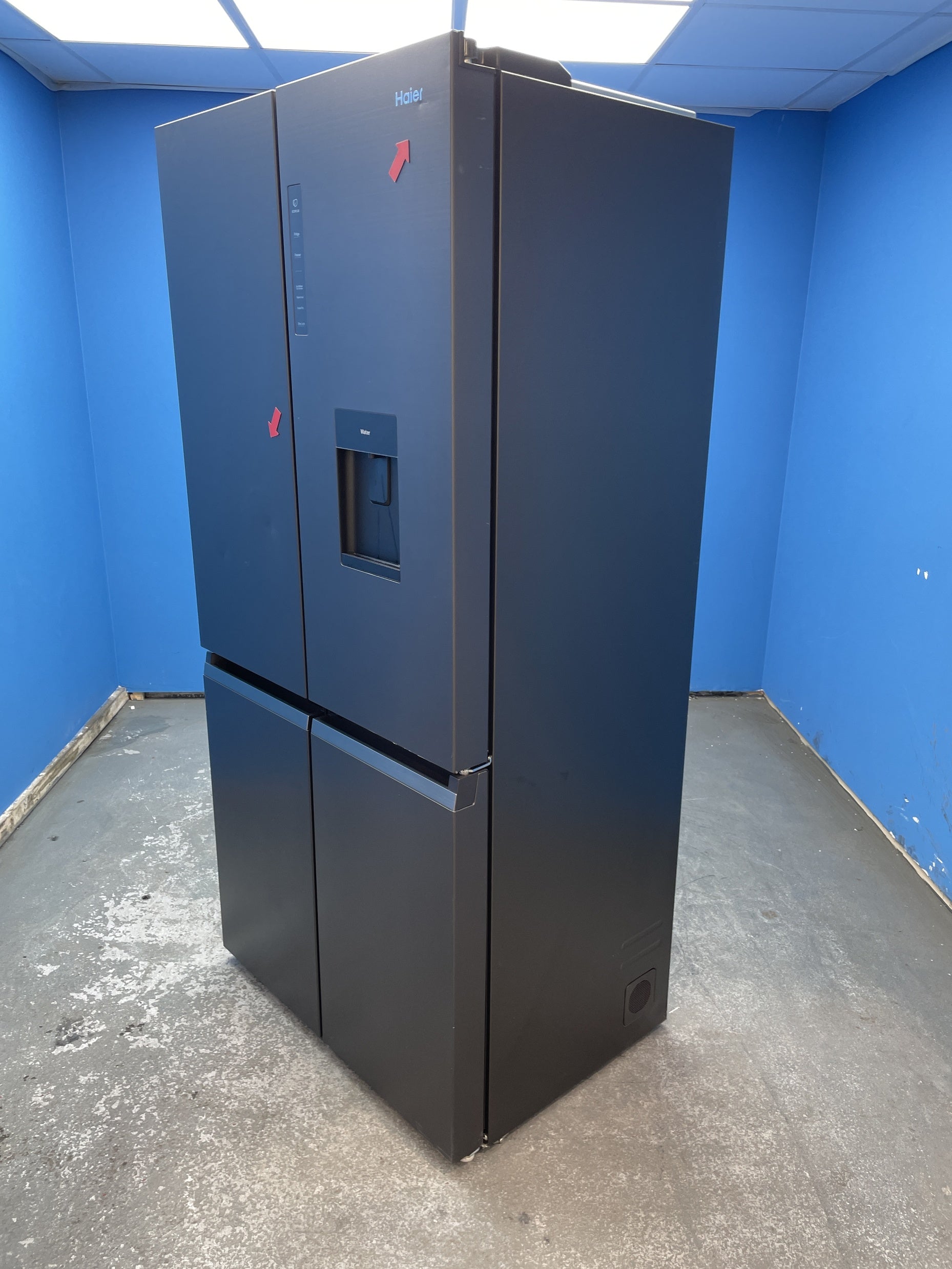 #GRC-153-241 - Haier HCR5919EHMB 528 Litre American Style Fridge Freezer
